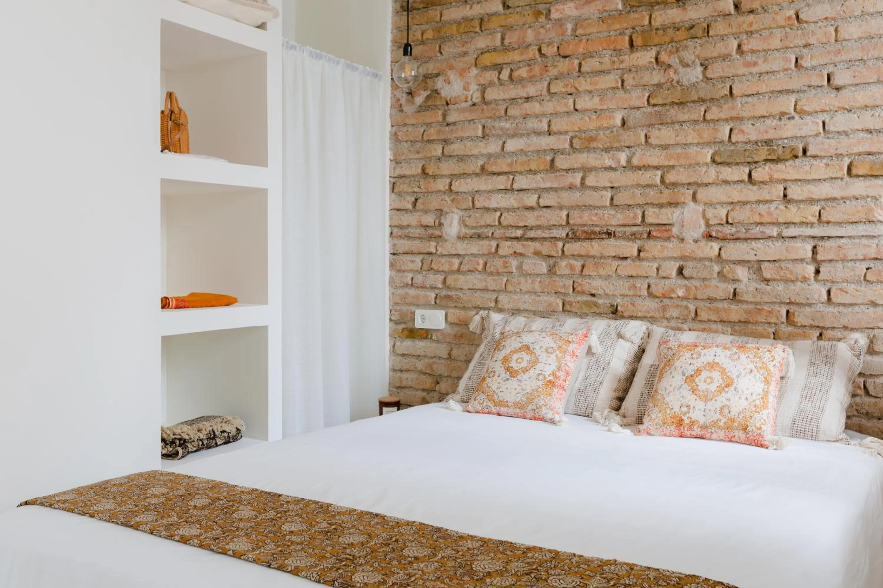 Bed in Atenea Malaga Apartments