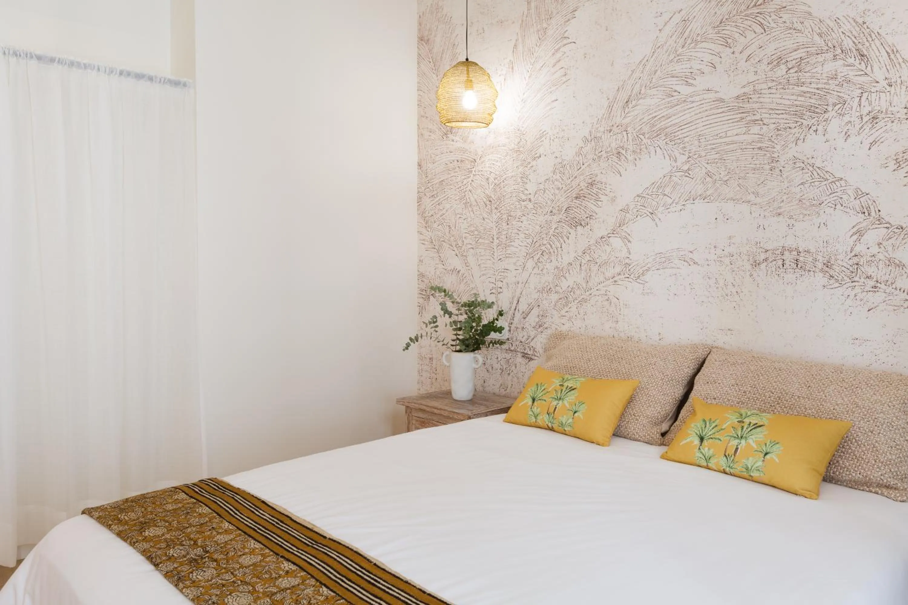 Bed in Atenea Malaga Apartments