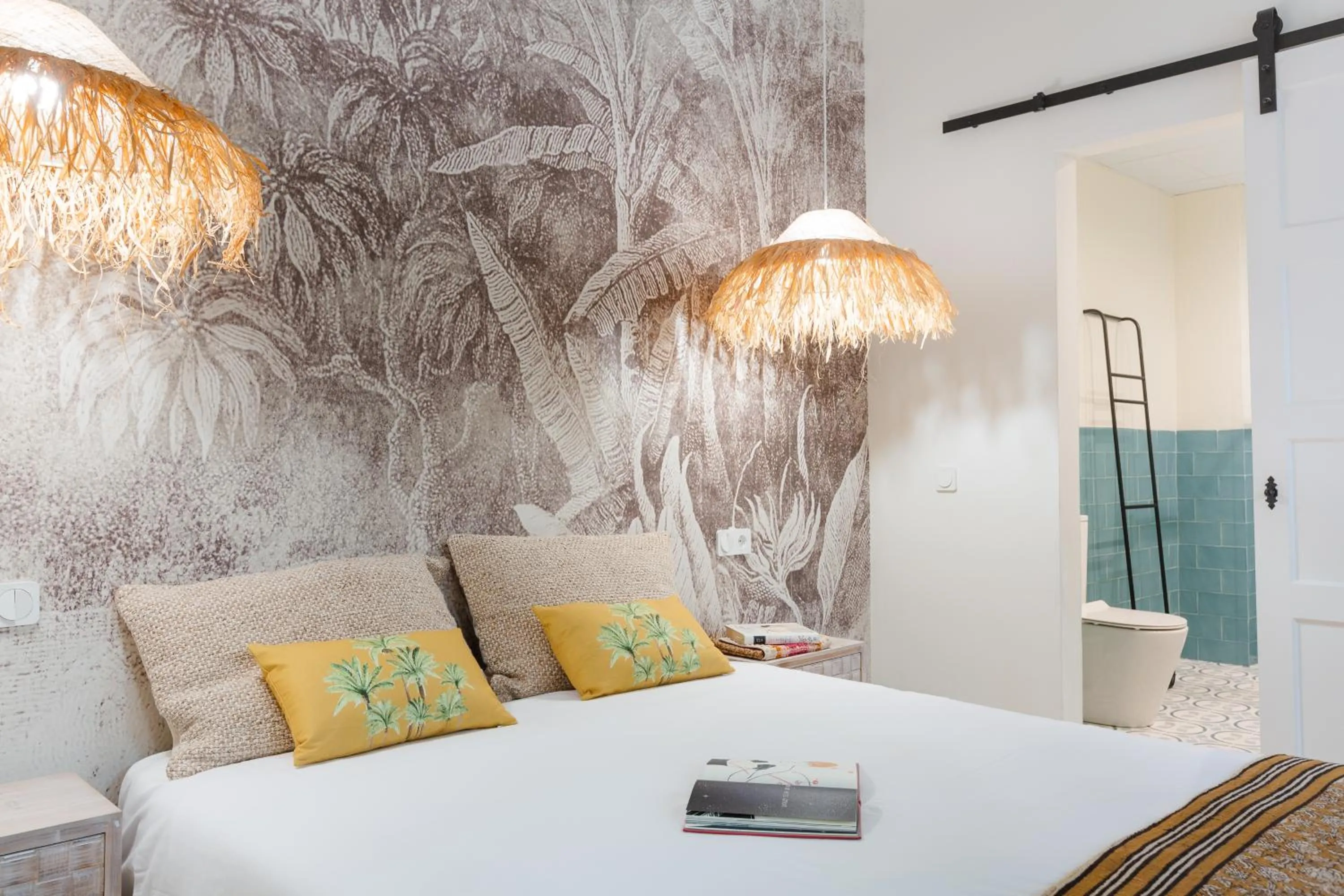 Bed in Atenea Malaga Apartments