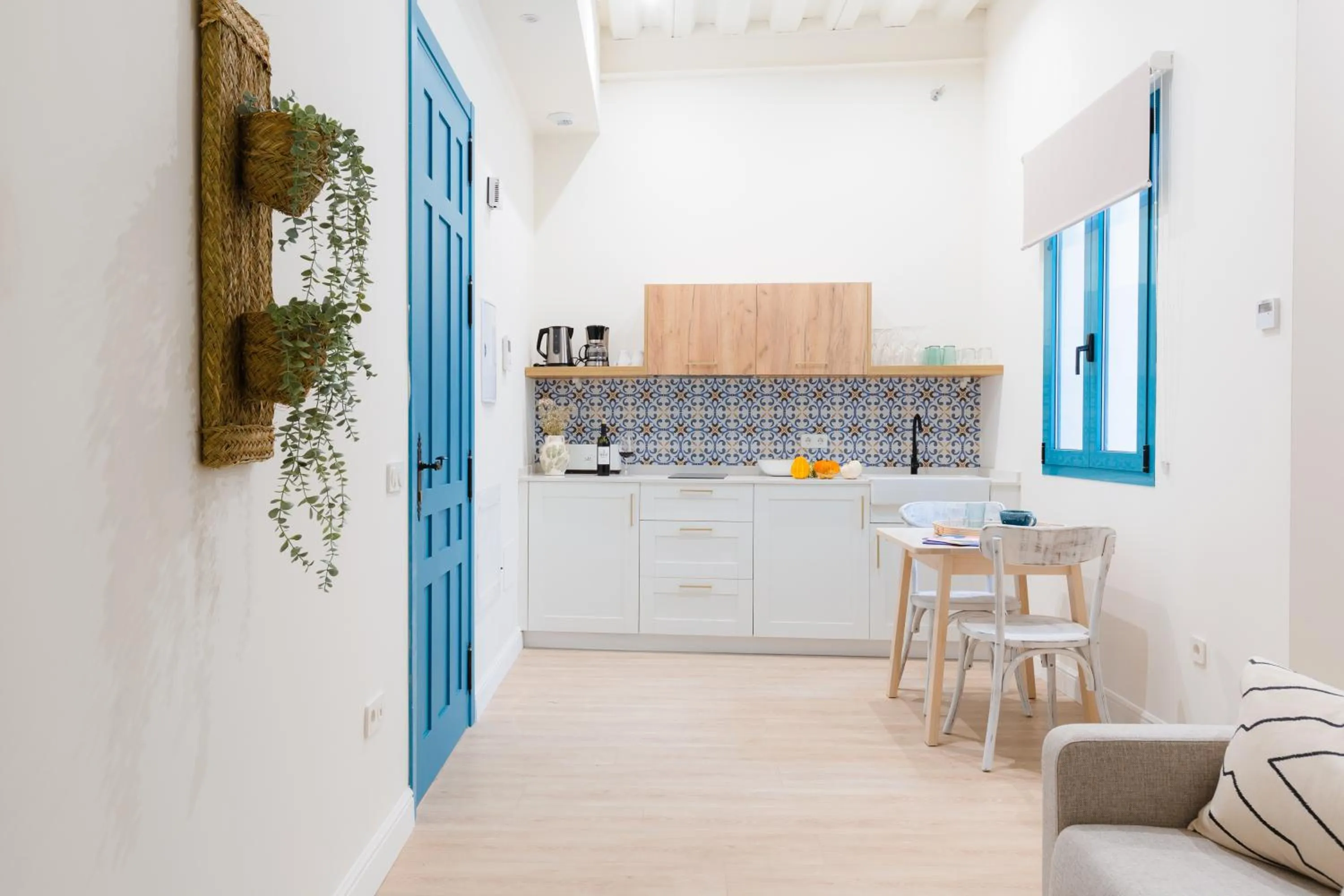 Kitchen or kitchenette in Atenea Malaga Apartments