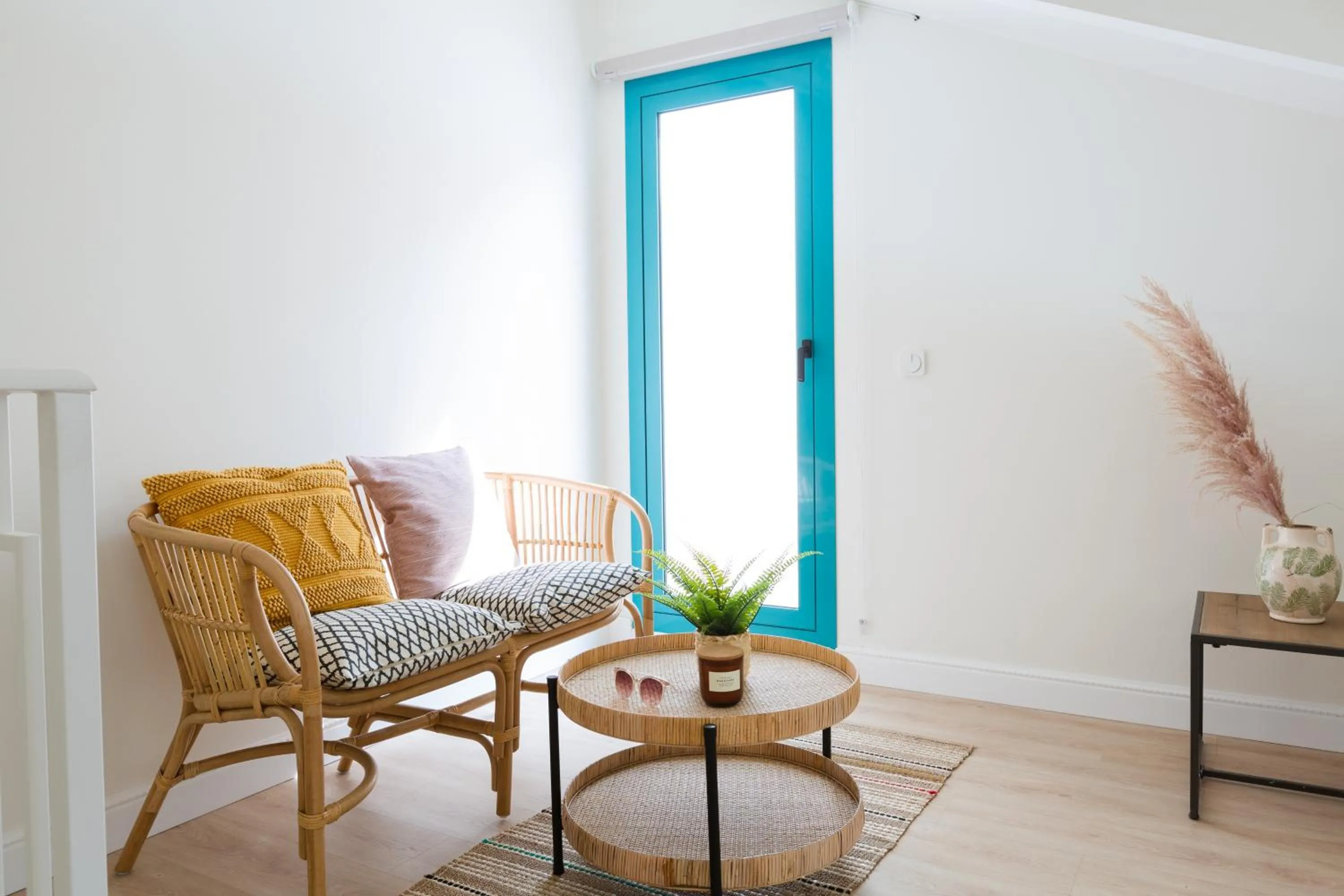 Living room in Atenea Malaga Apartments