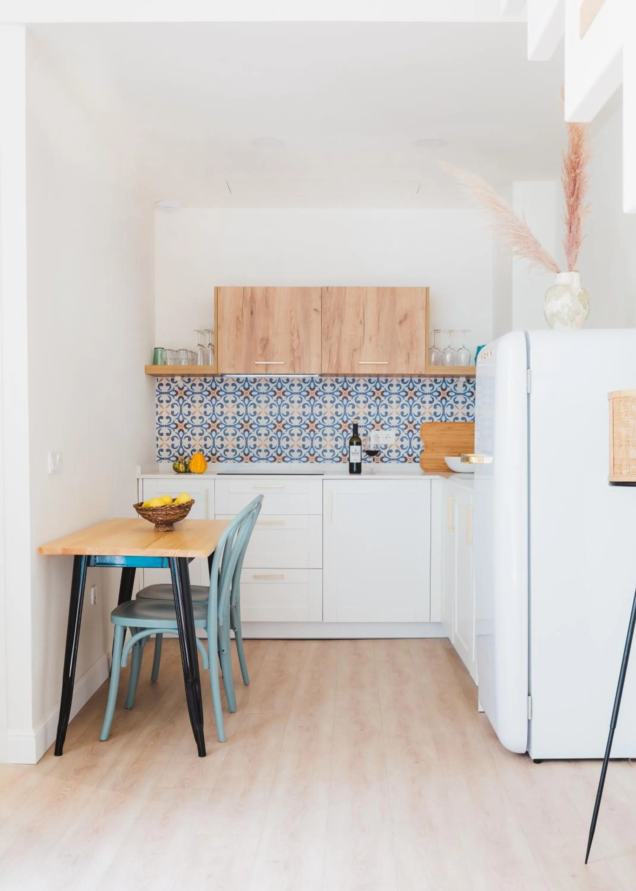 Kitchen or kitchenette in Atenea Malaga Apartments