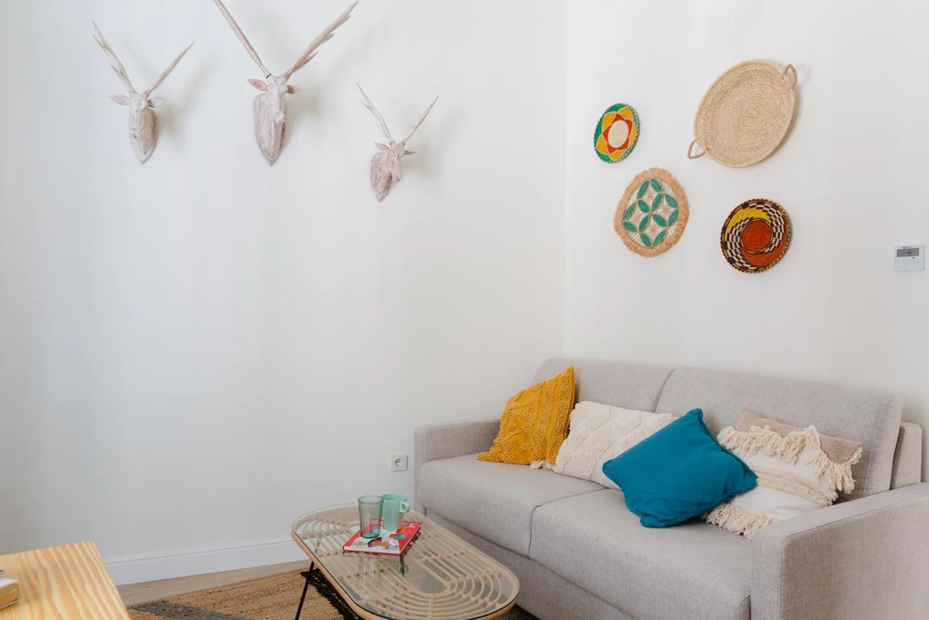 Seating area in Atenea Malaga Apartments