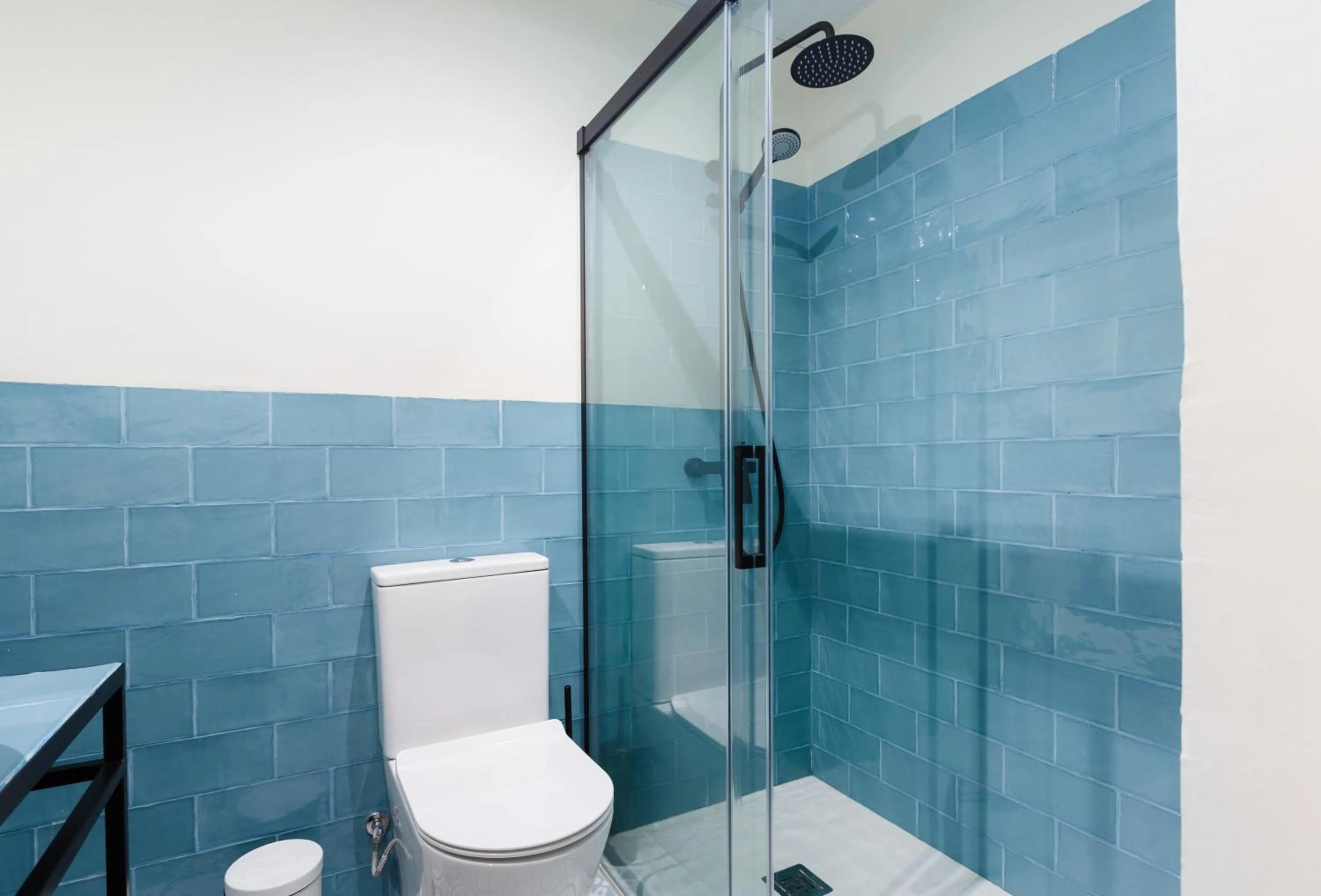 Shower in Atenea Malaga Apartments