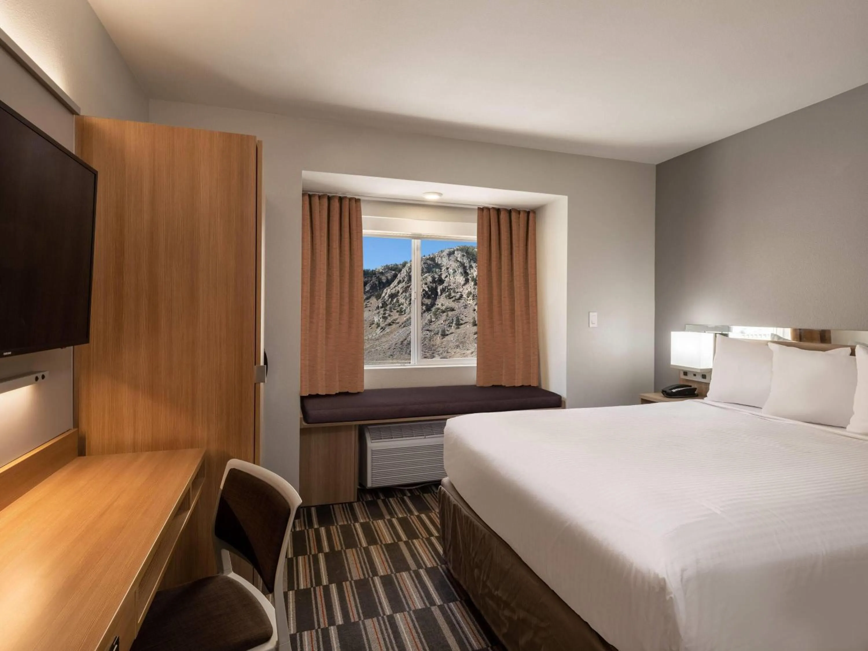 Photo of the whole room, Bed in Microtel Inn & Suites by Wyndham Georgetown Lake