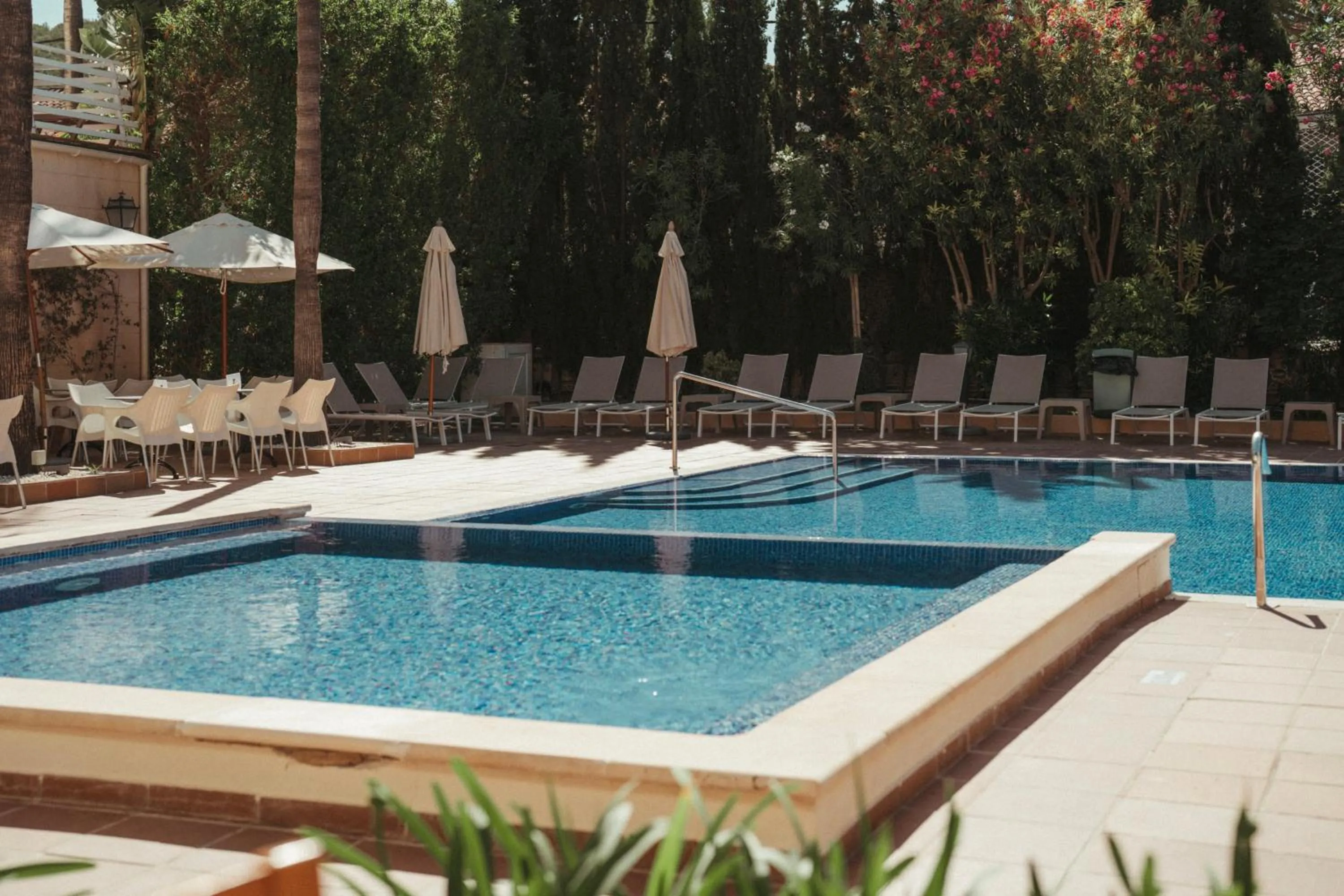 Pool view in ROC Oberoy - Adults Only