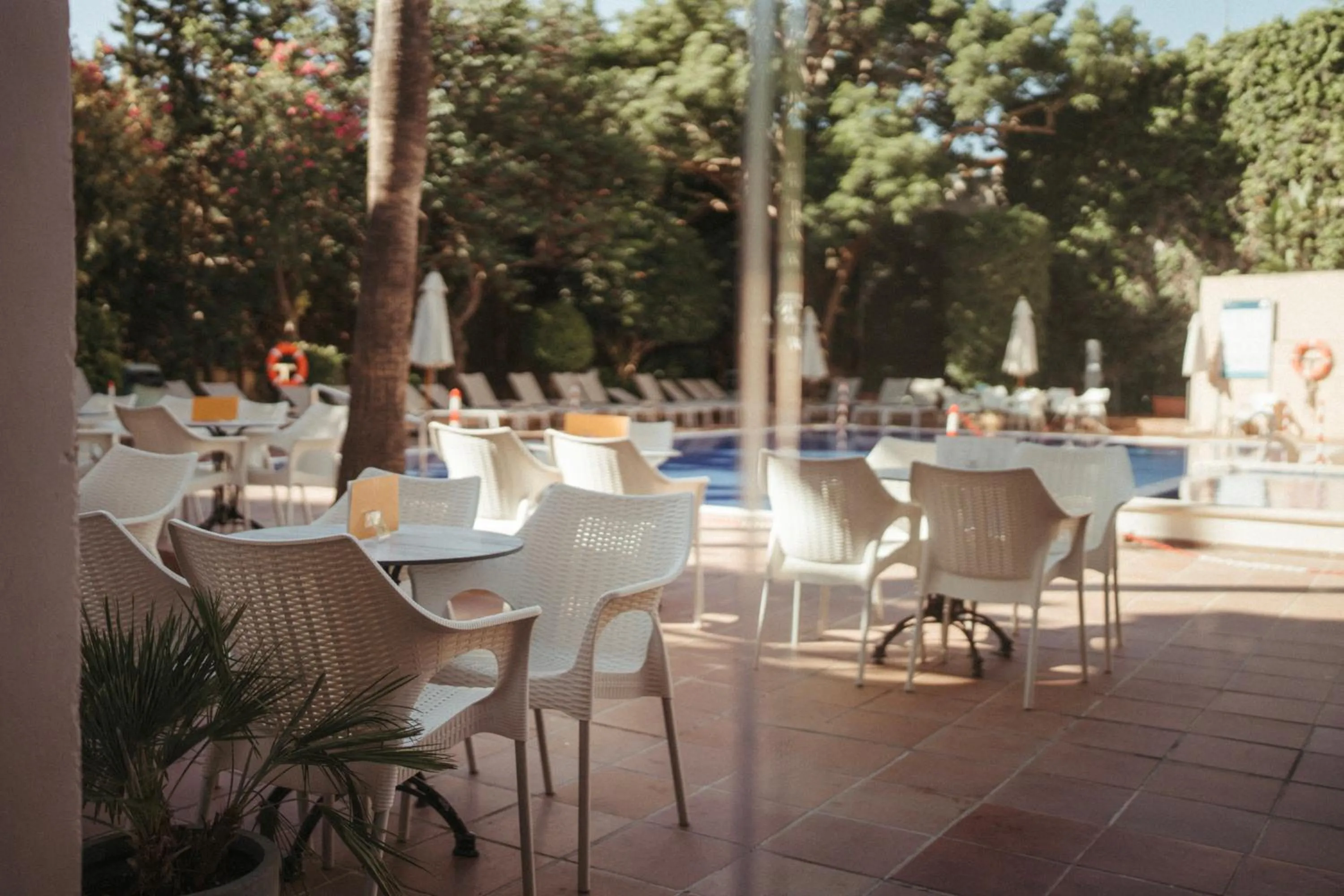 Patio in ROC Oberoy - Adults Only