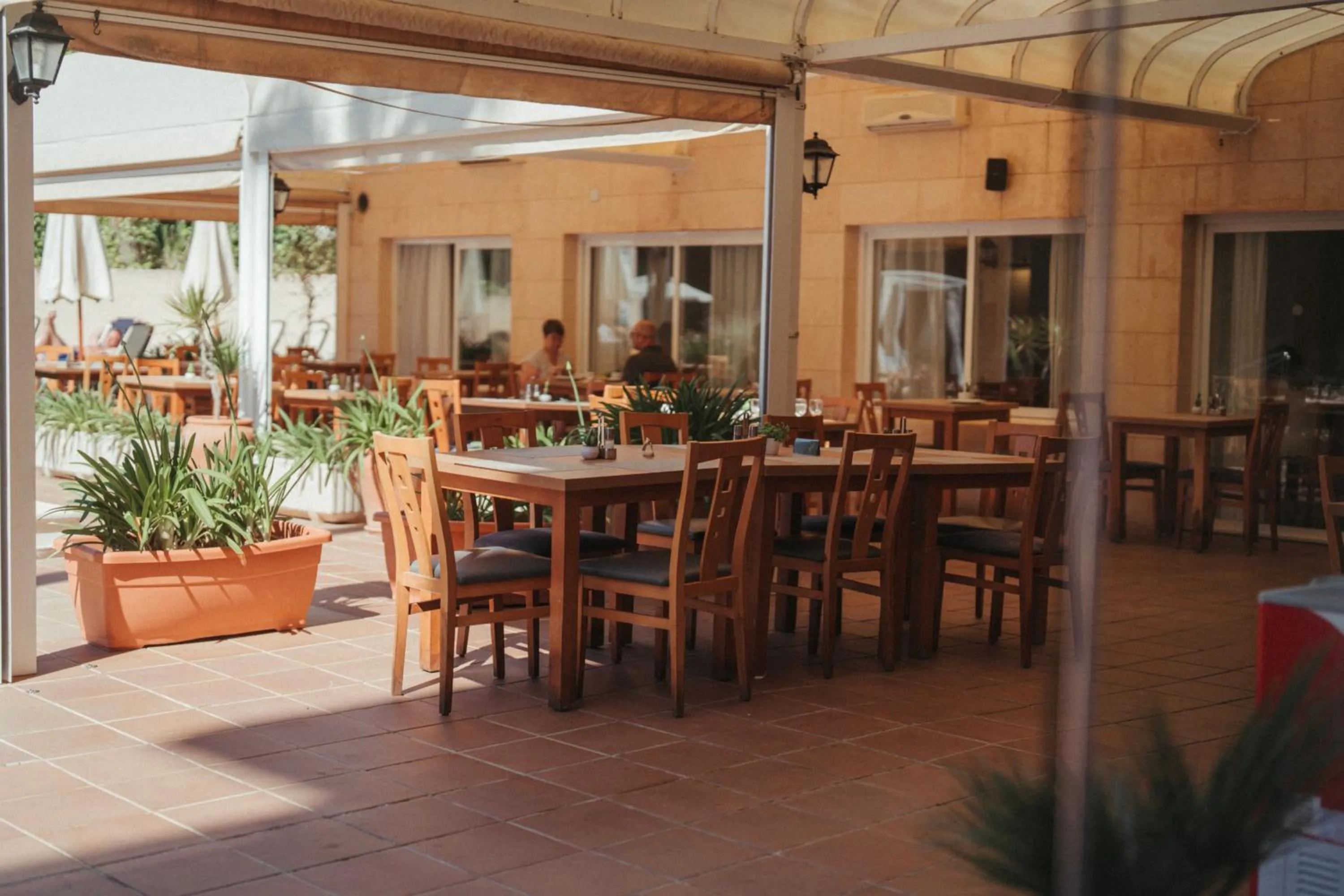 Patio in ROC Oberoy - Adults Only