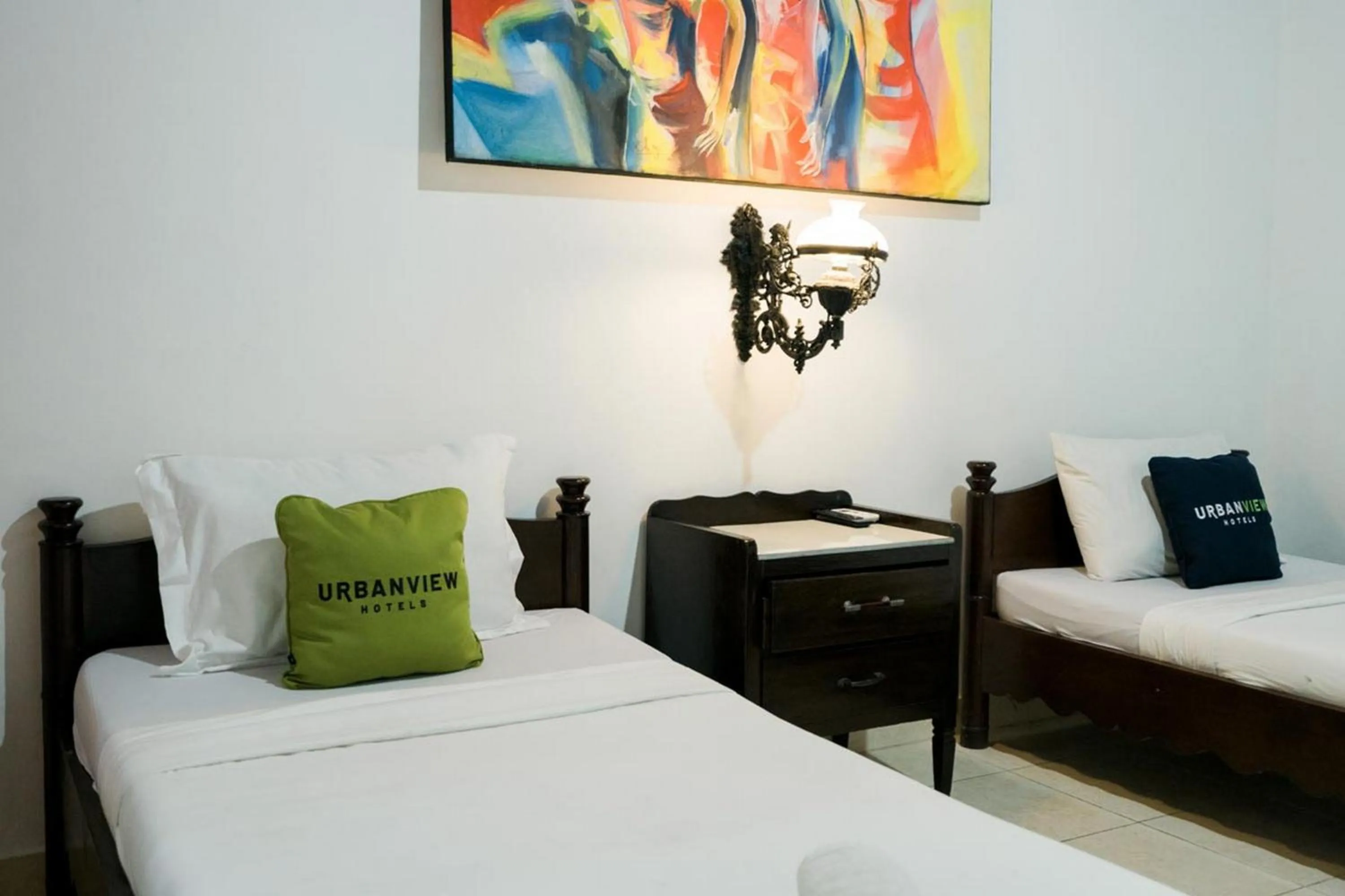 Bed in Urbanview Hotel Ananda Beach Sanur