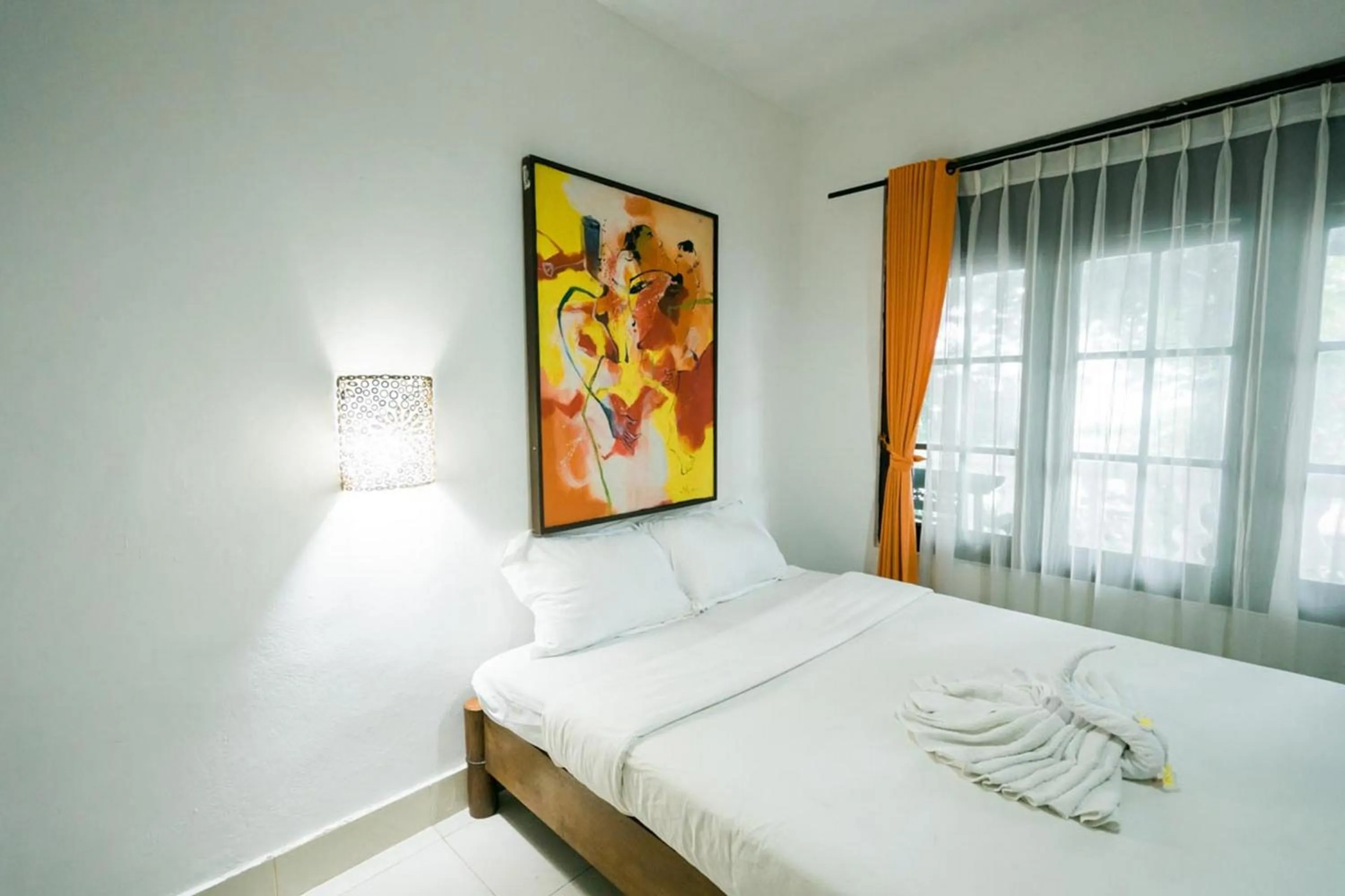 Bed in Urbanview Hotel Ananda Beach Sanur