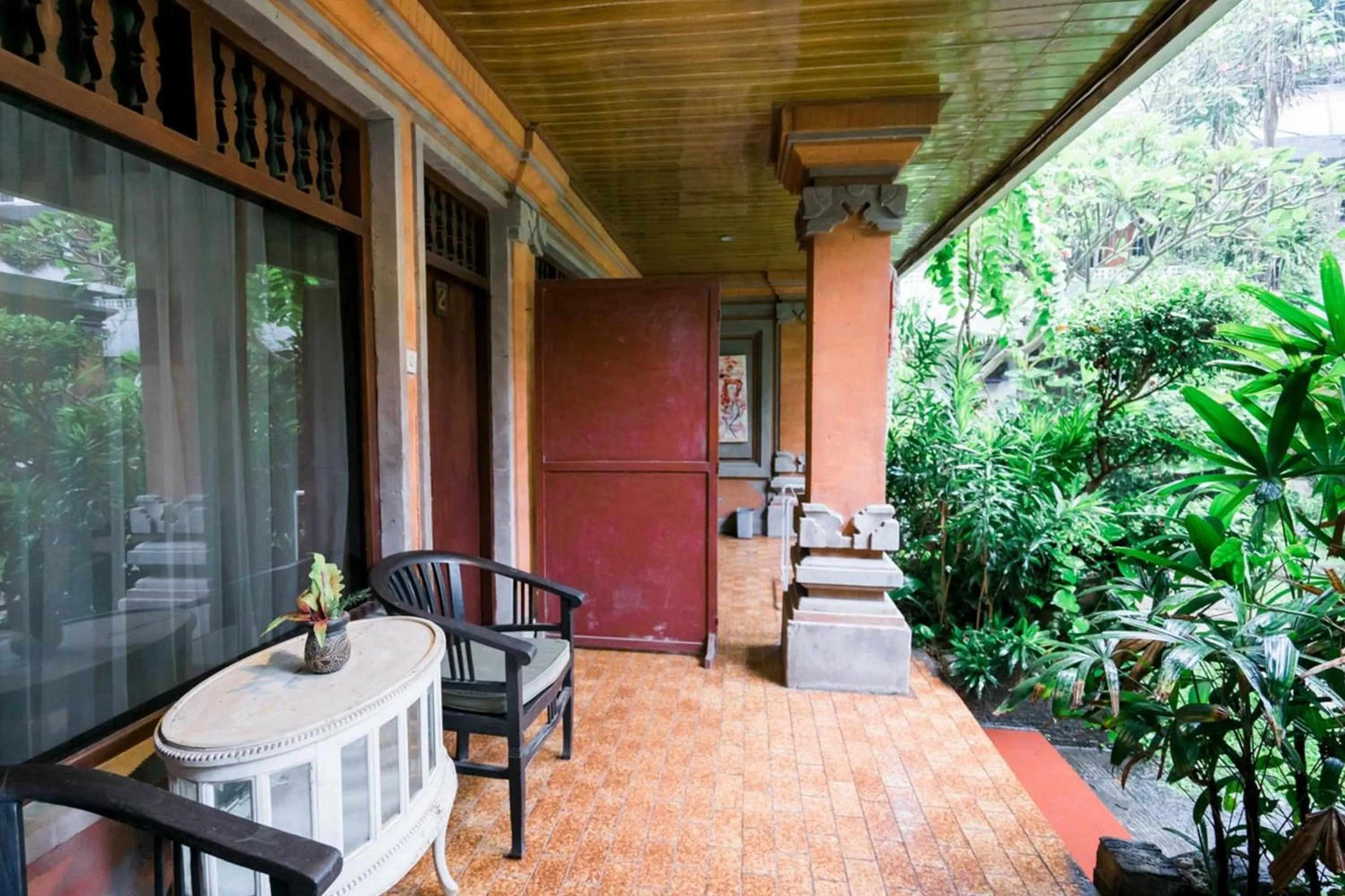 Balcony/Terrace in Urbanview Hotel Ananda Beach Sanur