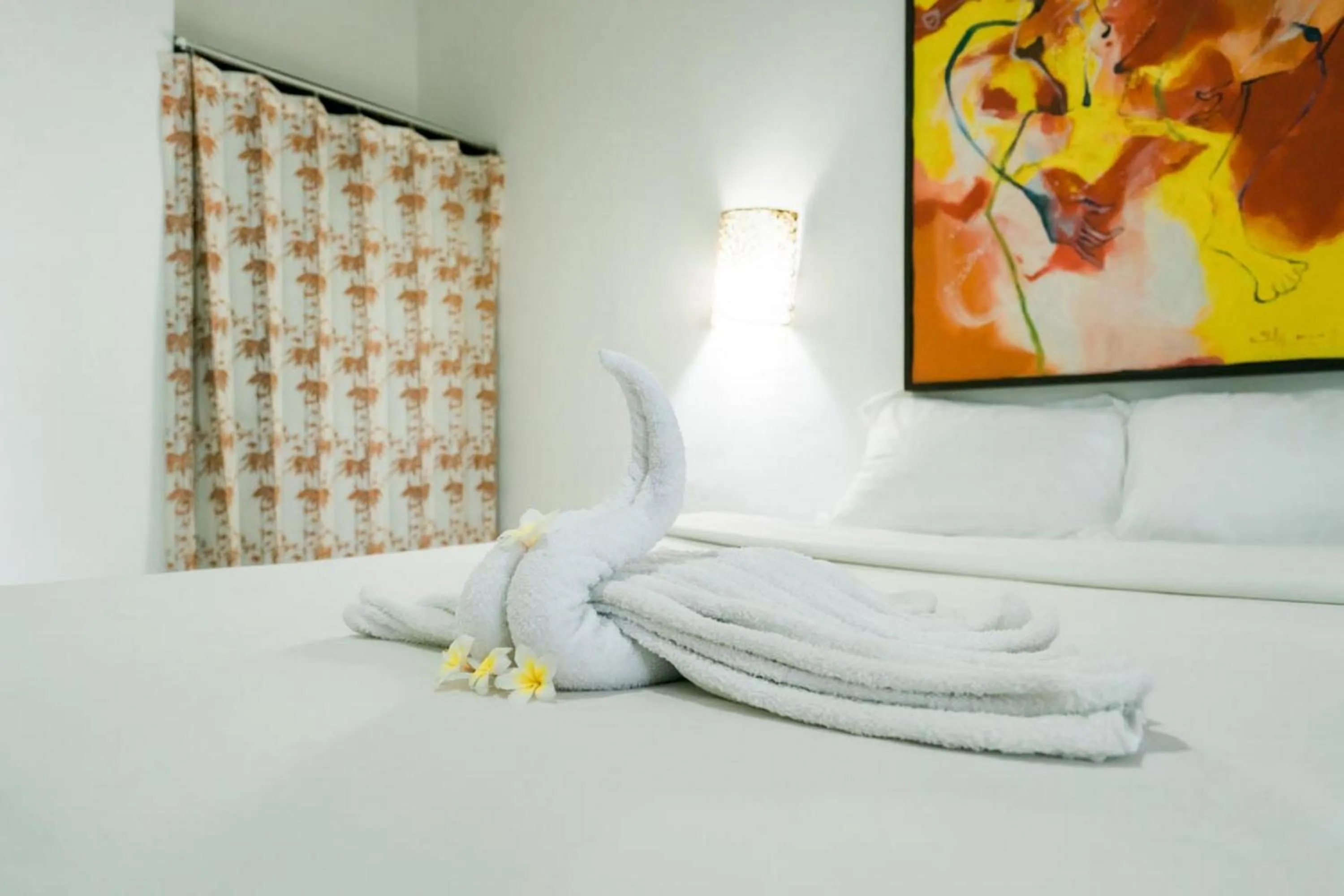 Bed in Urbanview Hotel Ananda Beach Sanur