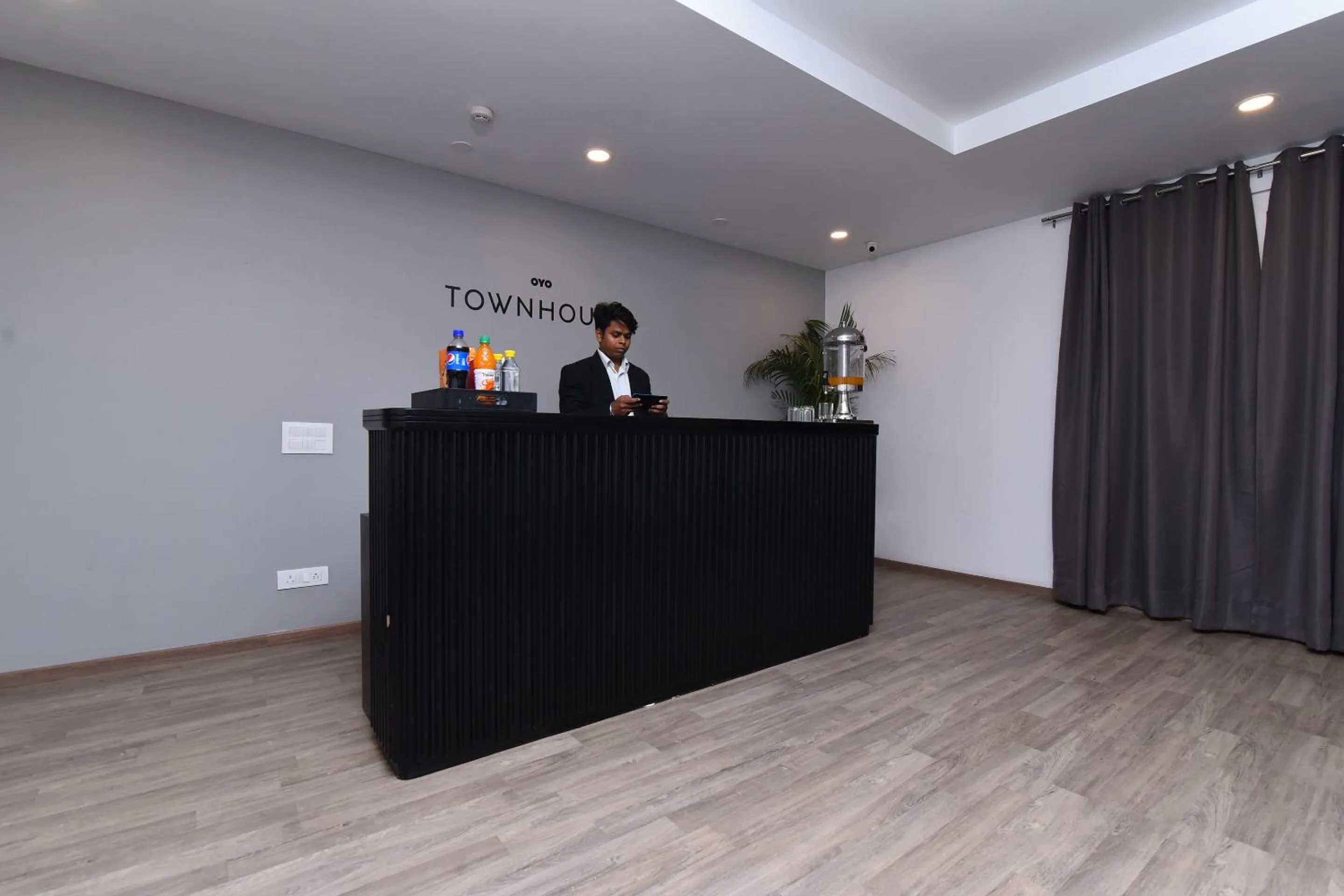 Lobby or reception in Townhouse Rudra Inn Near Chhatarpur Metro Station