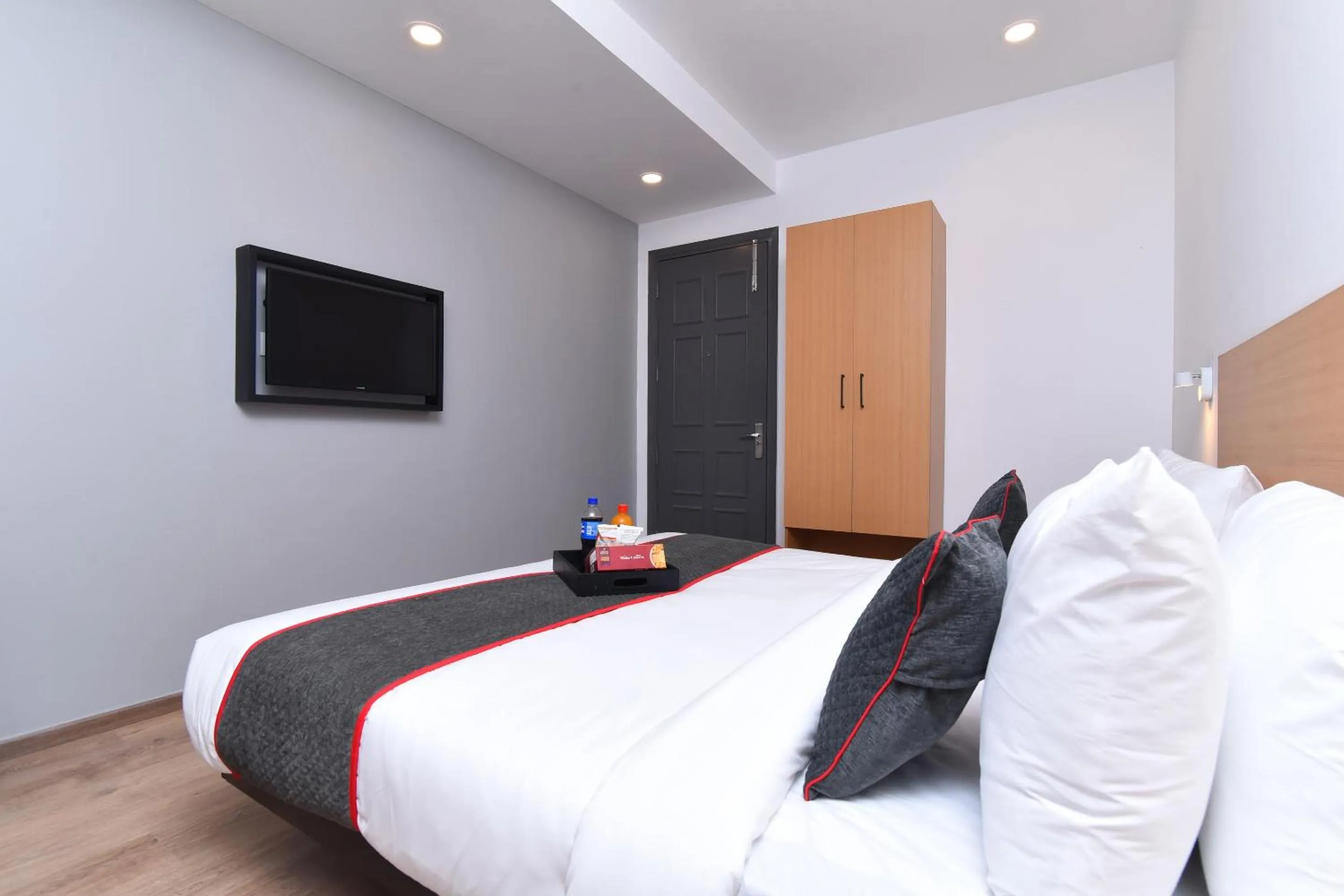 Bedroom, Bed in Townhouse Rudra Inn Near Chhatarpur Metro Station