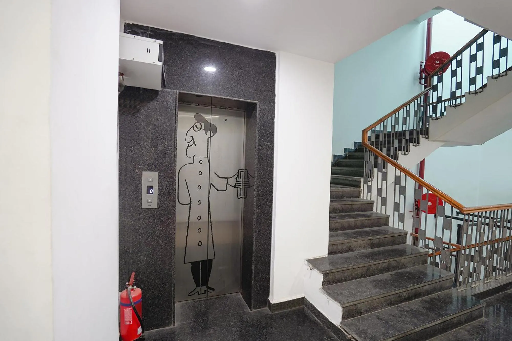 elevator in FabHotel Royale 30