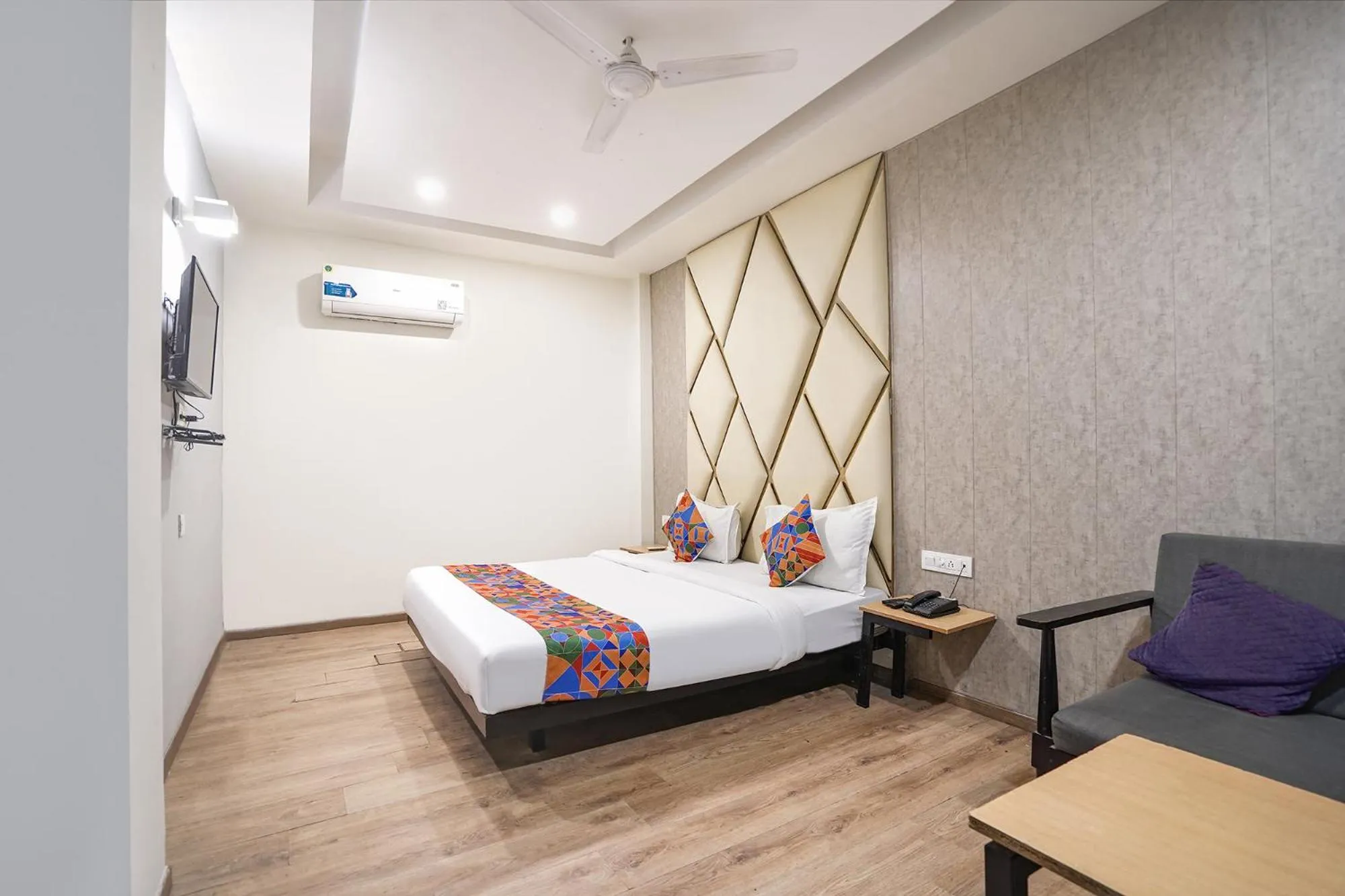 Bed in FabHotel Royale 30