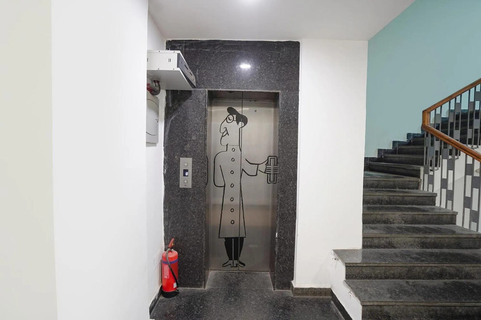 elevator in FabHotel Royale 30