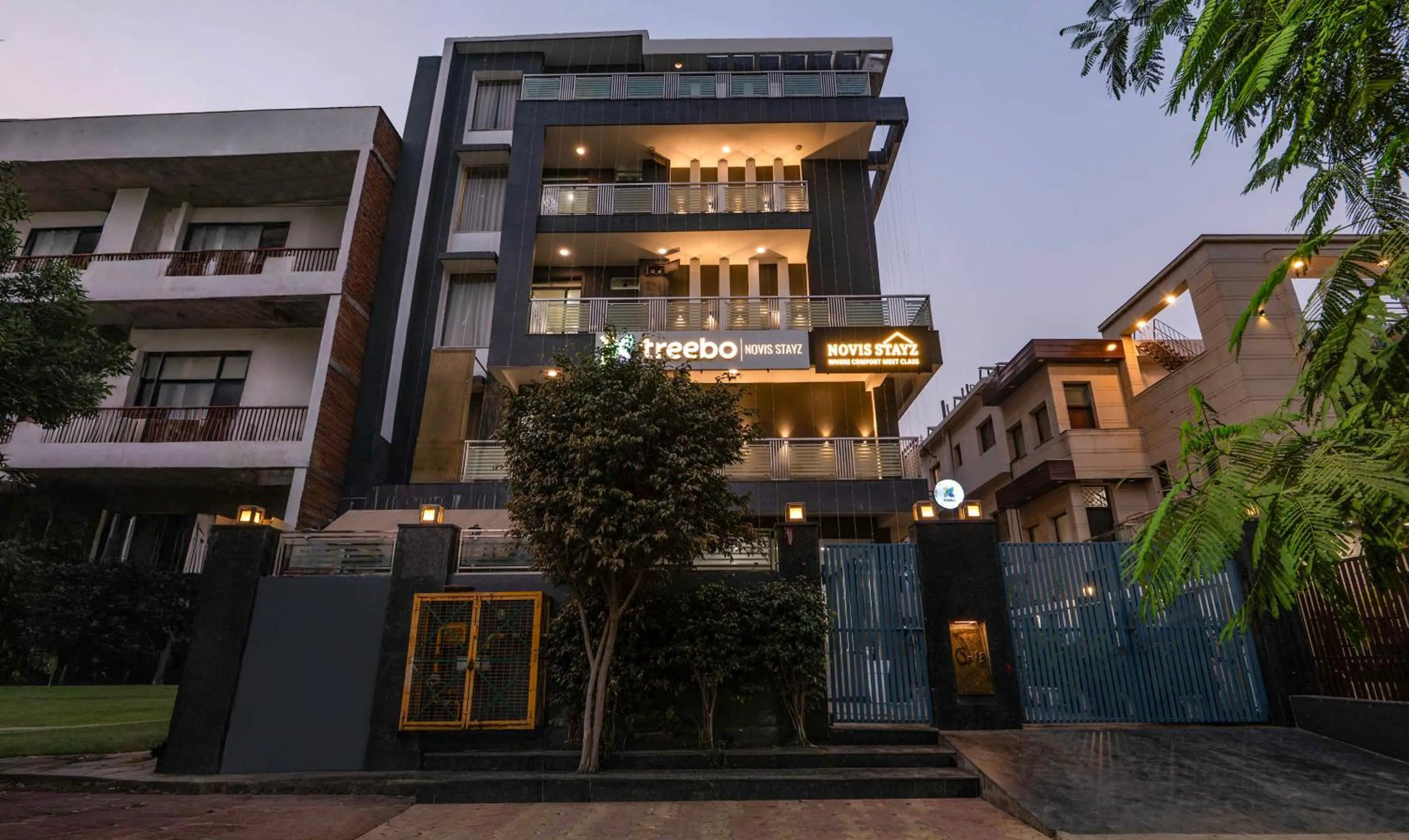 Property building in Treebo Novis Stayz