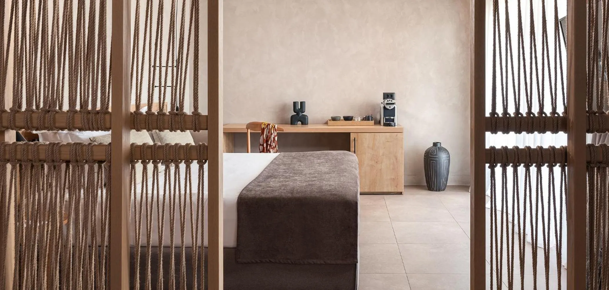 Bed in Helea Lifestyle Beach Resort