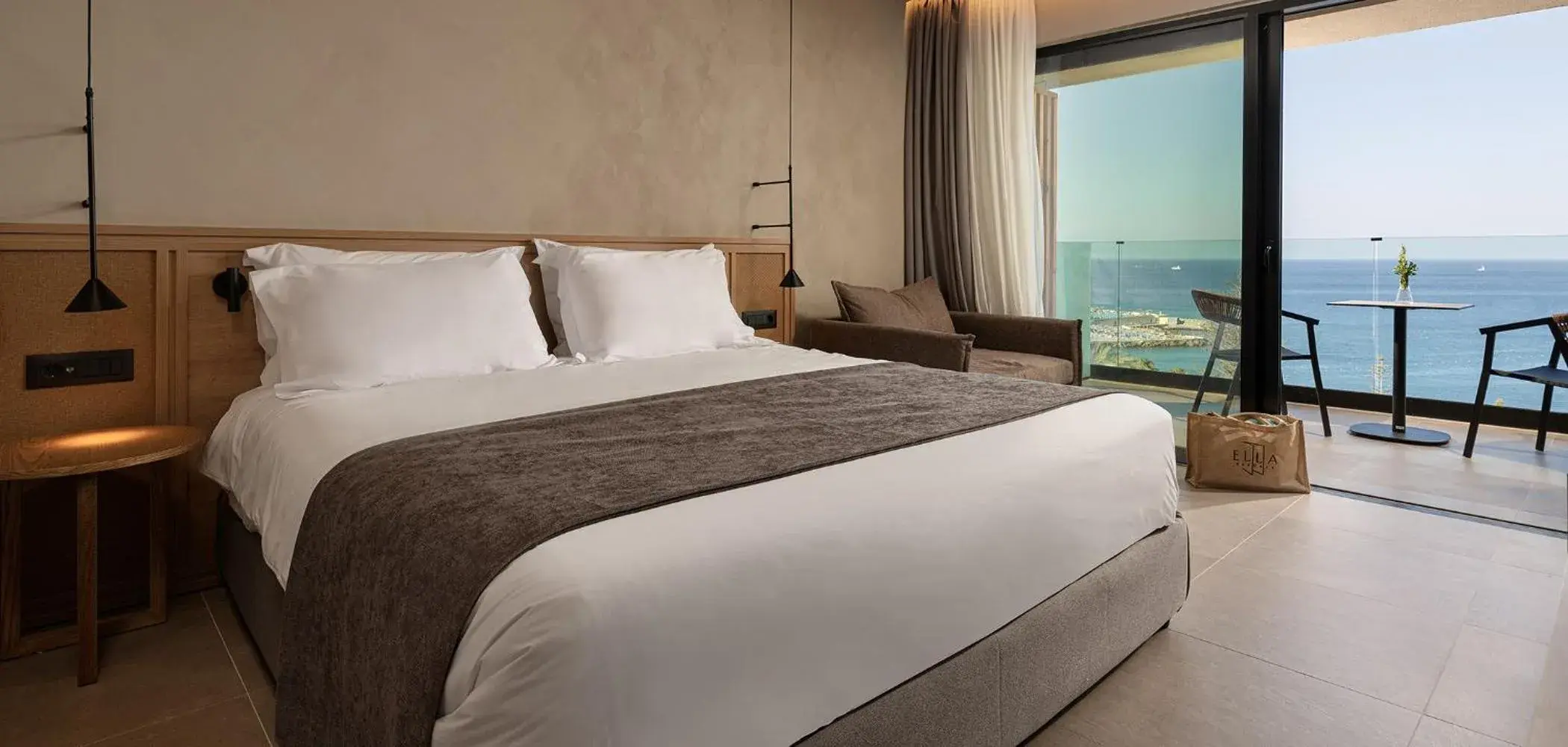 Bed in Helea Lifestyle Beach Resort Bed in Helea Lifestyle Beach Resort
