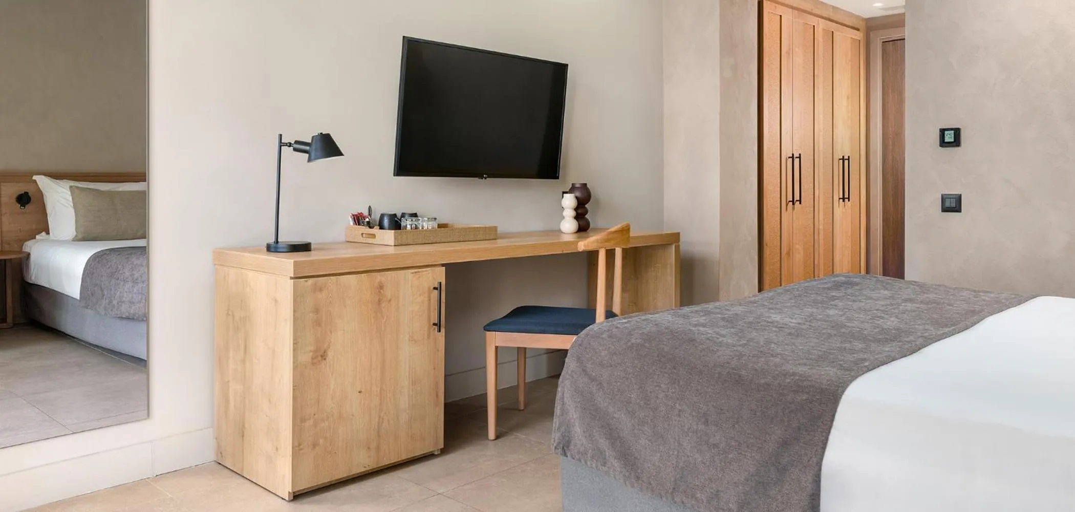 Bed in Helea Lifestyle Beach Resort