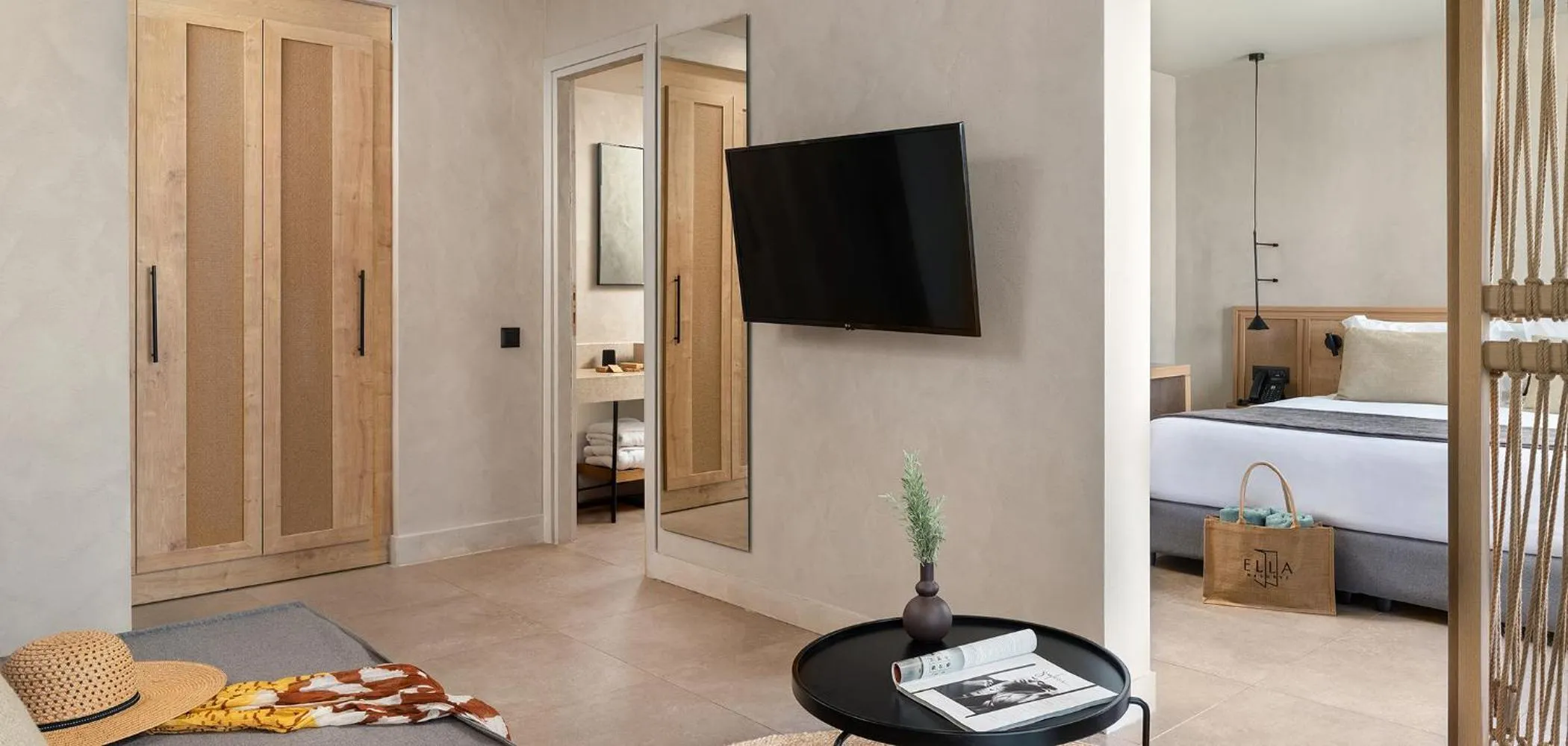 Bed in Helea Lifestyle Beach Resort