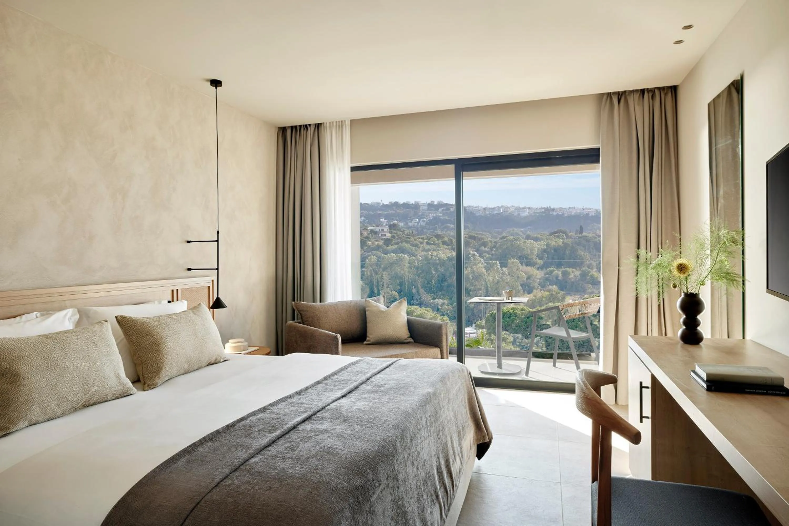 Bed in Helea Lifestyle Beach Resort