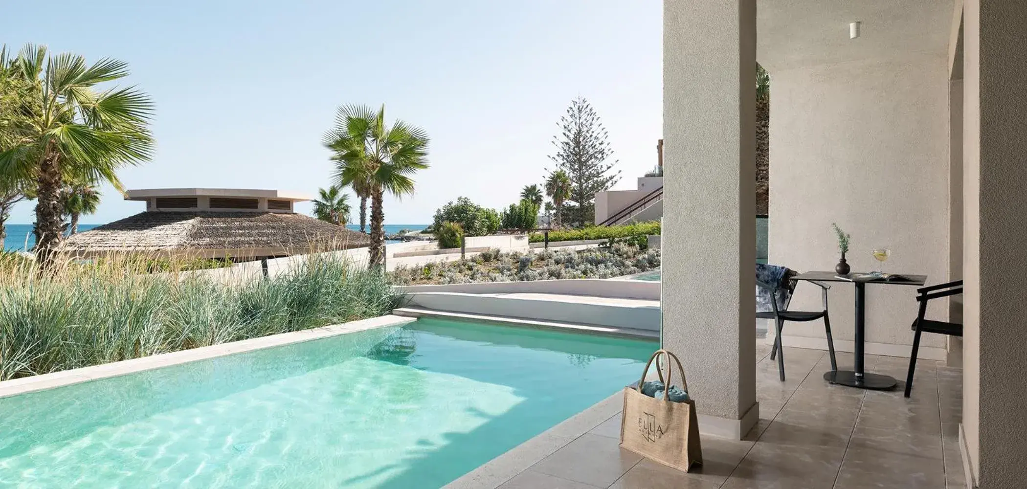 Pool view in Helea Lifestyle Beach Resort Pool view in Helea Lifestyle Beach Resort