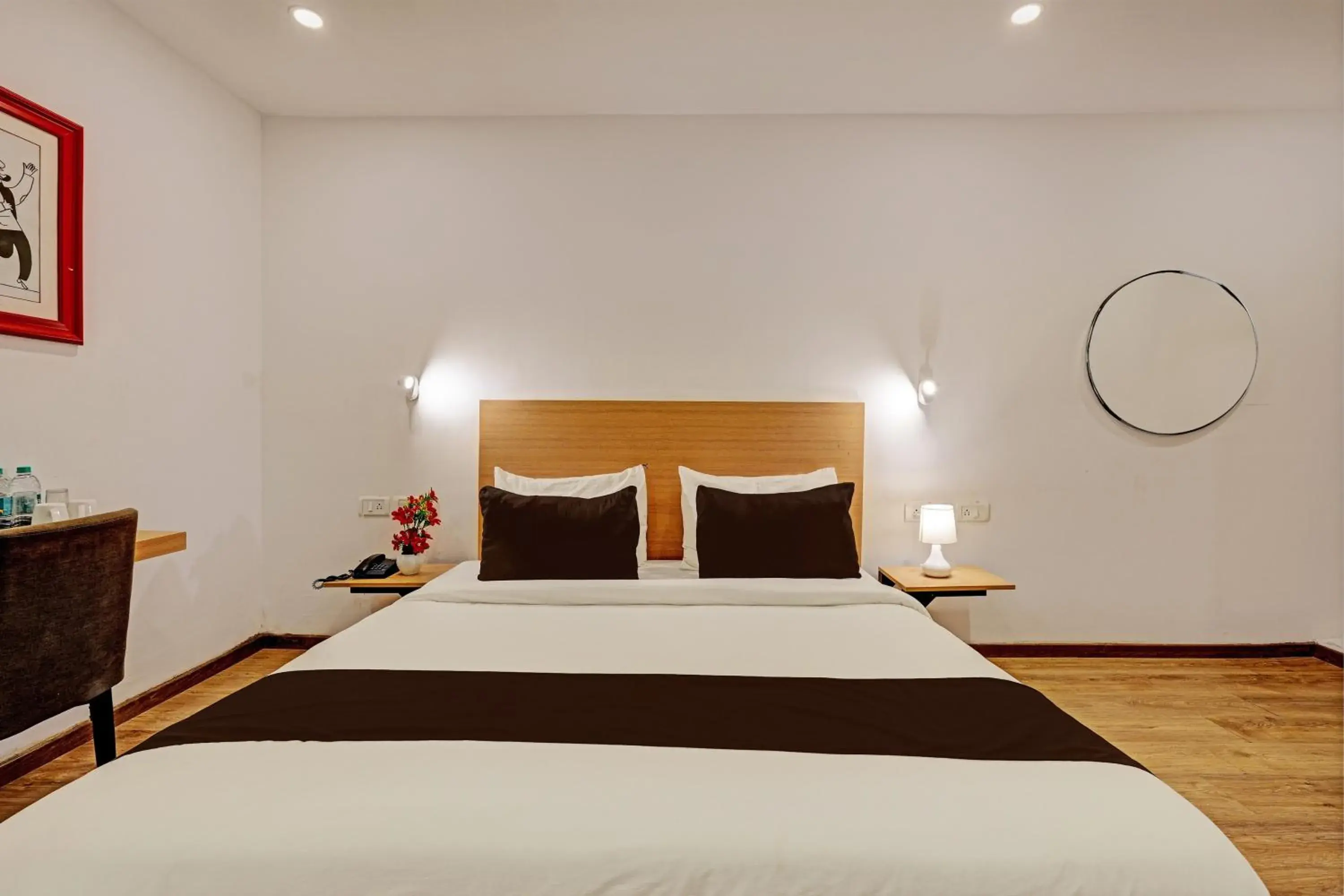Bedroom, Bed in Super Townhouse Ramamurthy Nagar Formerly Navya International Bedroom, Bed in Super Townhouse Ramamurthy Nagar Formerly Navya International
