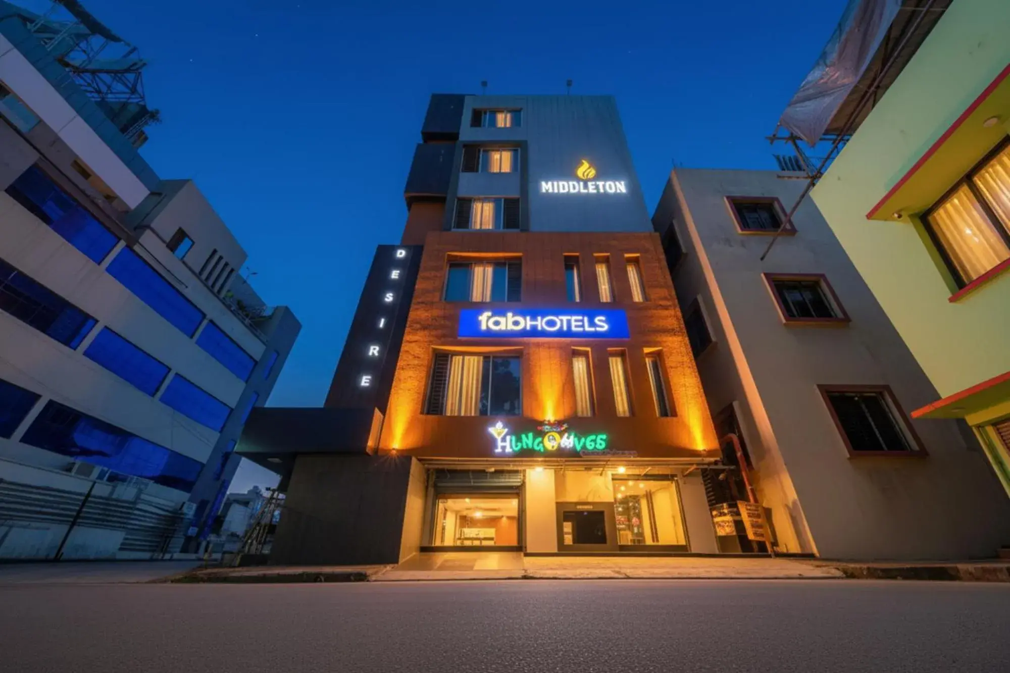 Property building in FabHotel Middleton Desire - Nr Niladri Vihar Square Property building in FabHotel Middleton Desire - Nr Niladri Vihar Square