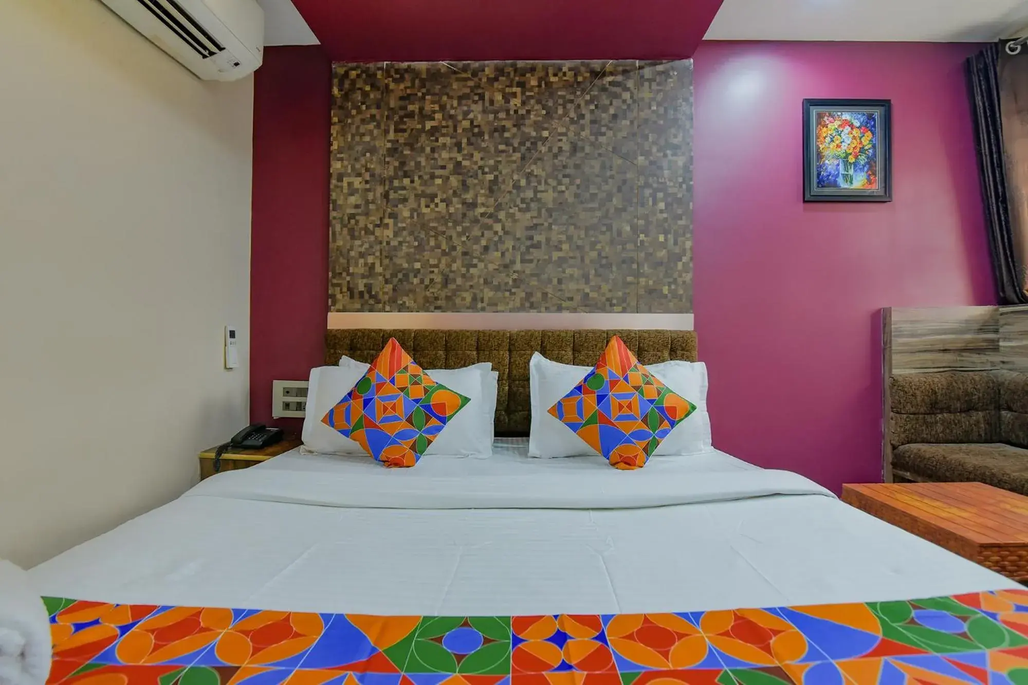 Bed in FabHotel Middleton Desire - Nr Niladri Vihar Square Bed in FabHotel Middleton Desire - Nr Niladri Vihar Square