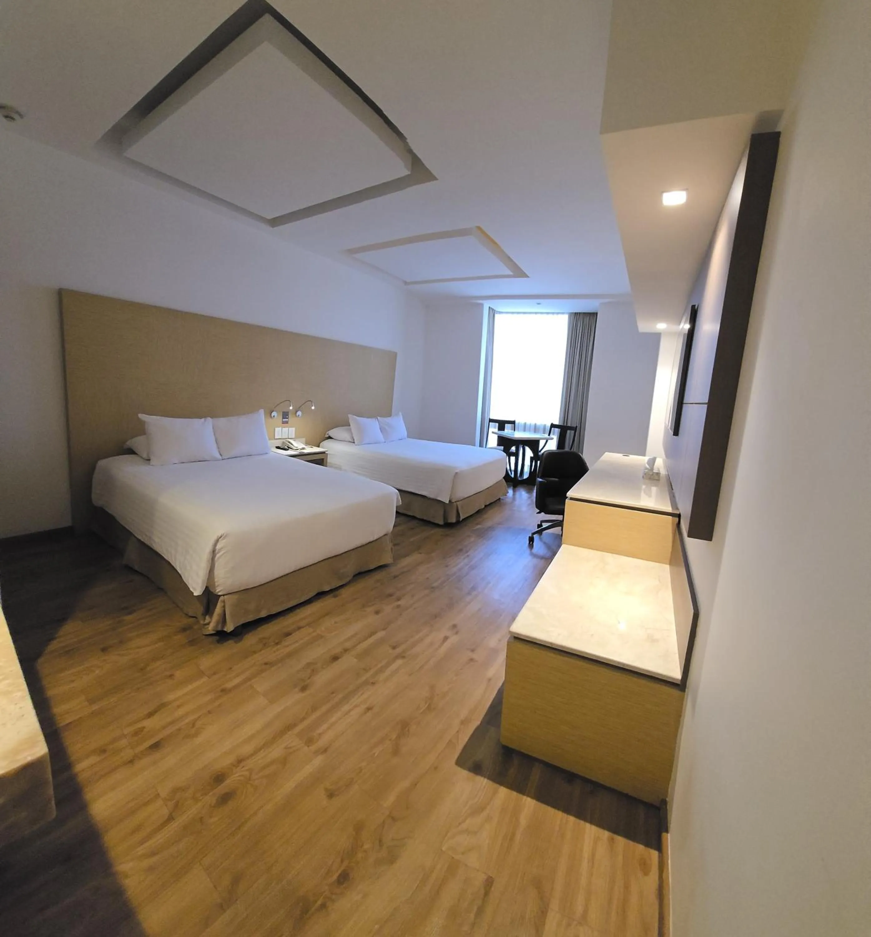 Bedroom, Bed in Ramada by Wyndham Mexico City Santa Fe