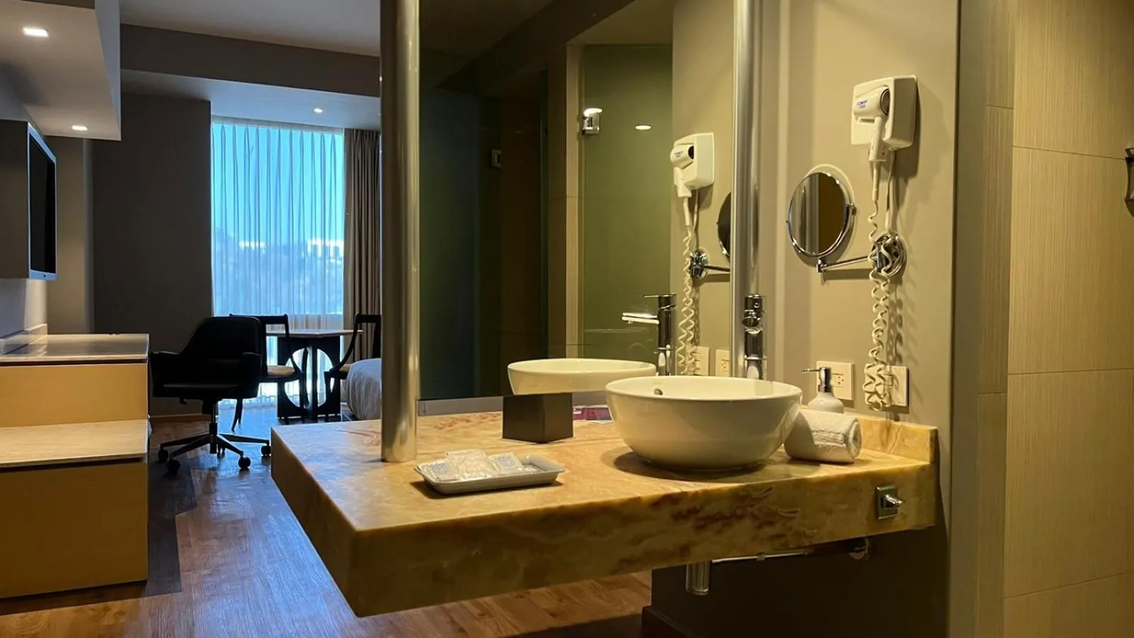 Bathroom in Ramada by Wyndham Mexico City Santa Fe