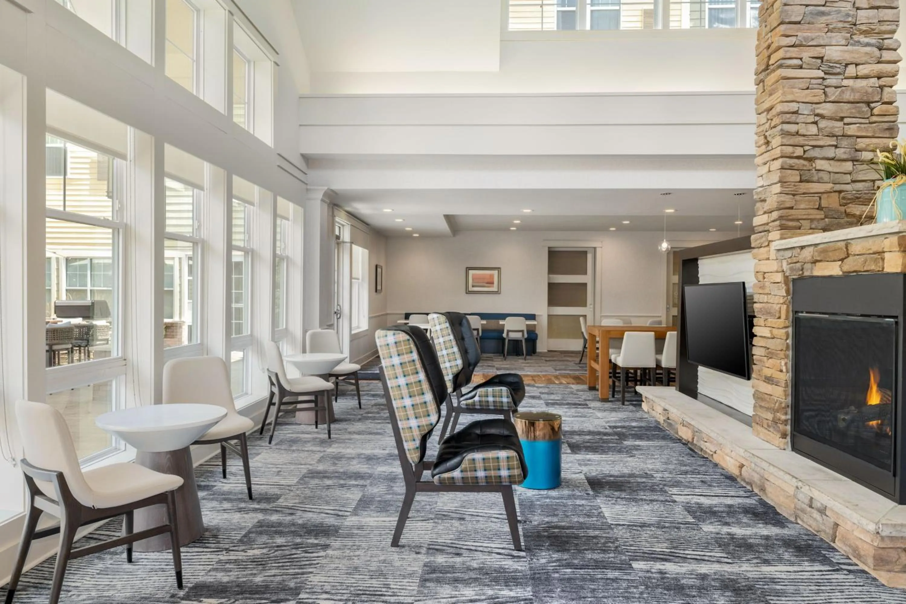 Lobby or reception in Residence Inn by Marriott Long Island Islip/Courthouse Complex