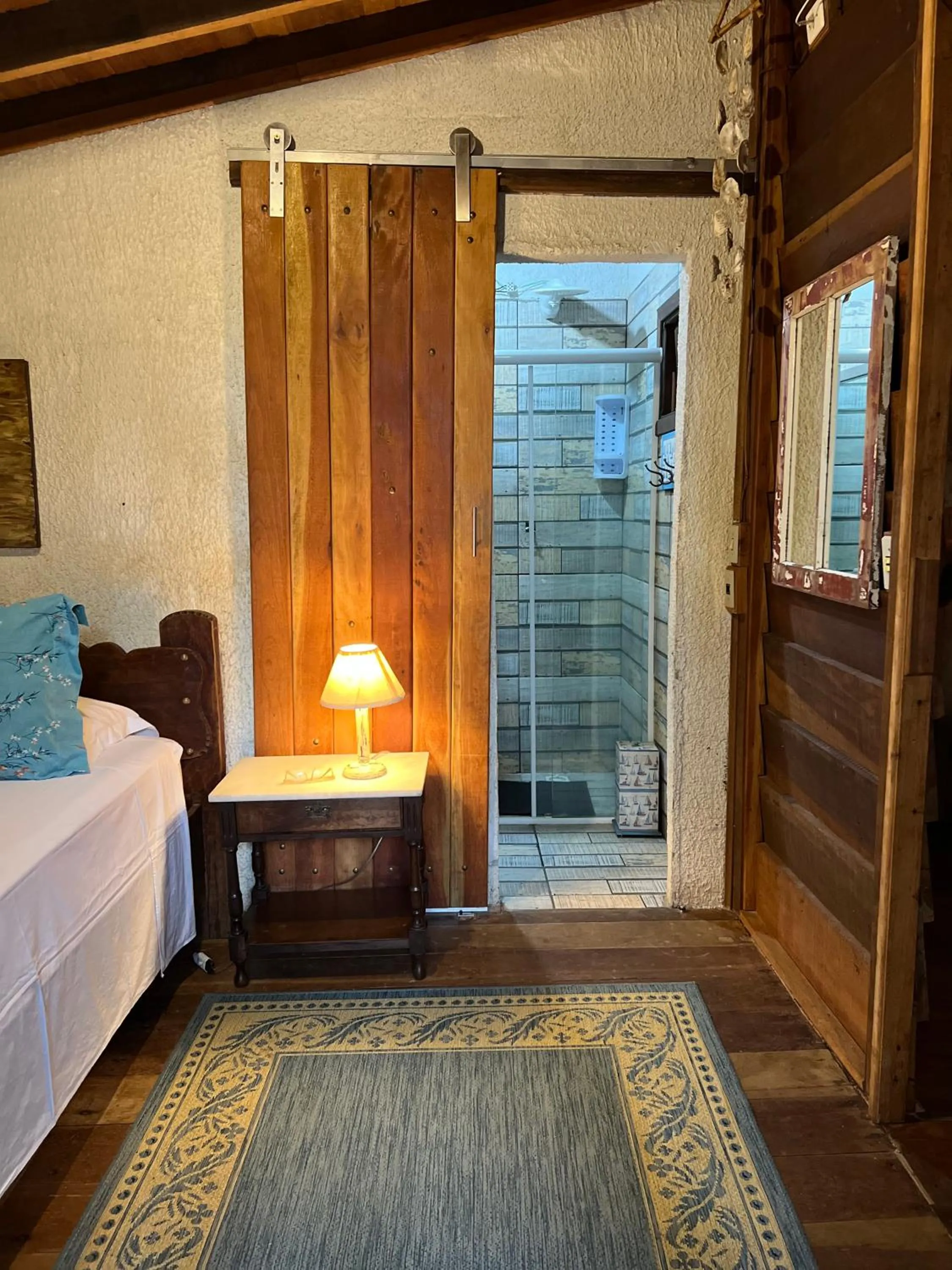 Bed in Hotel Pousada Praia do Farol