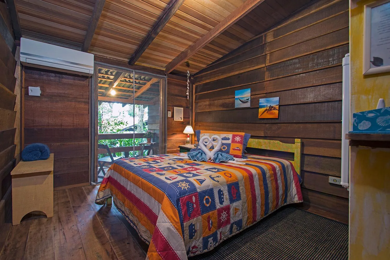 Decorative detail, Bed in Hotel Pousada Praia do Farol