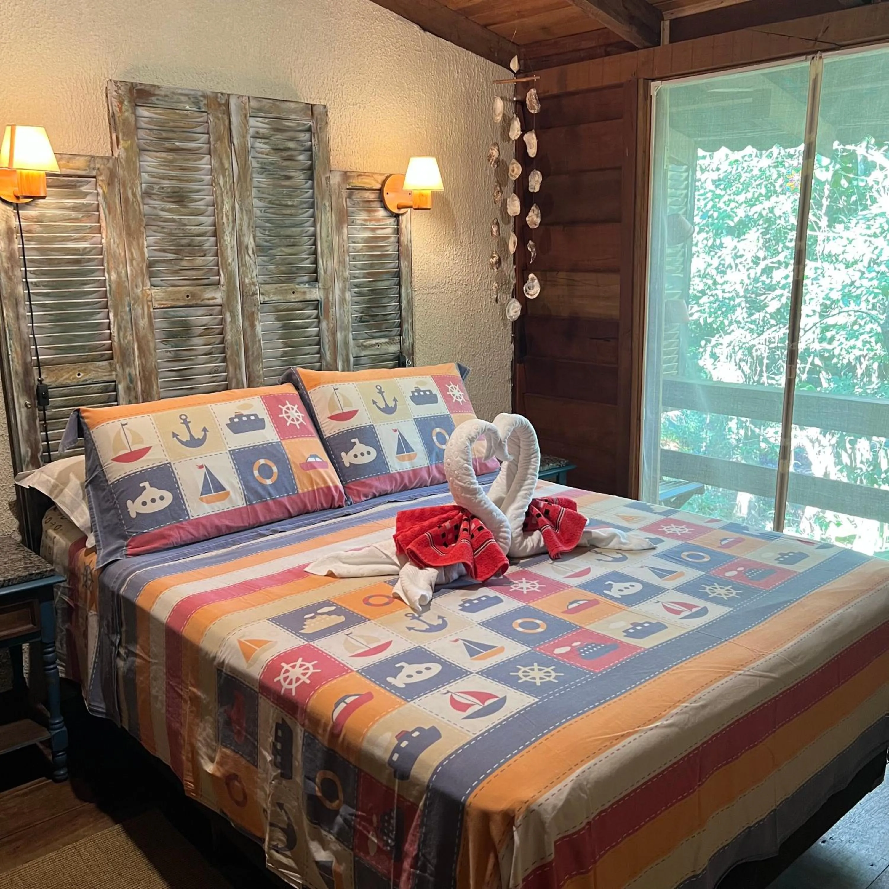 Bed in Hotel Pousada Praia do Farol