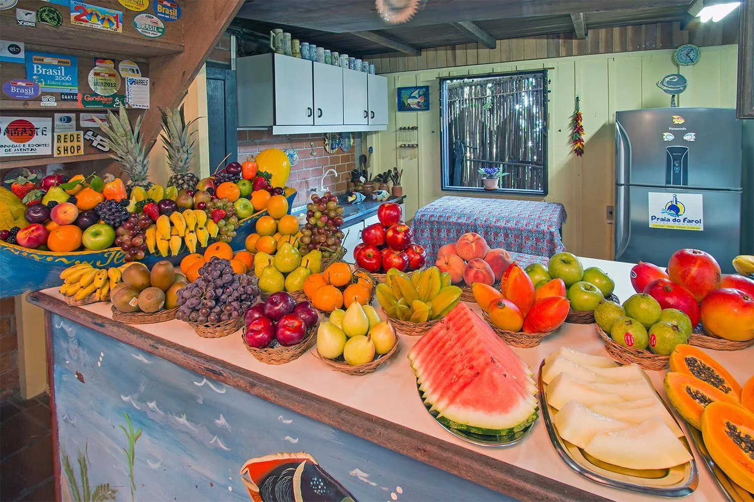 Breakfast in Hotel Pousada Praia do Farol