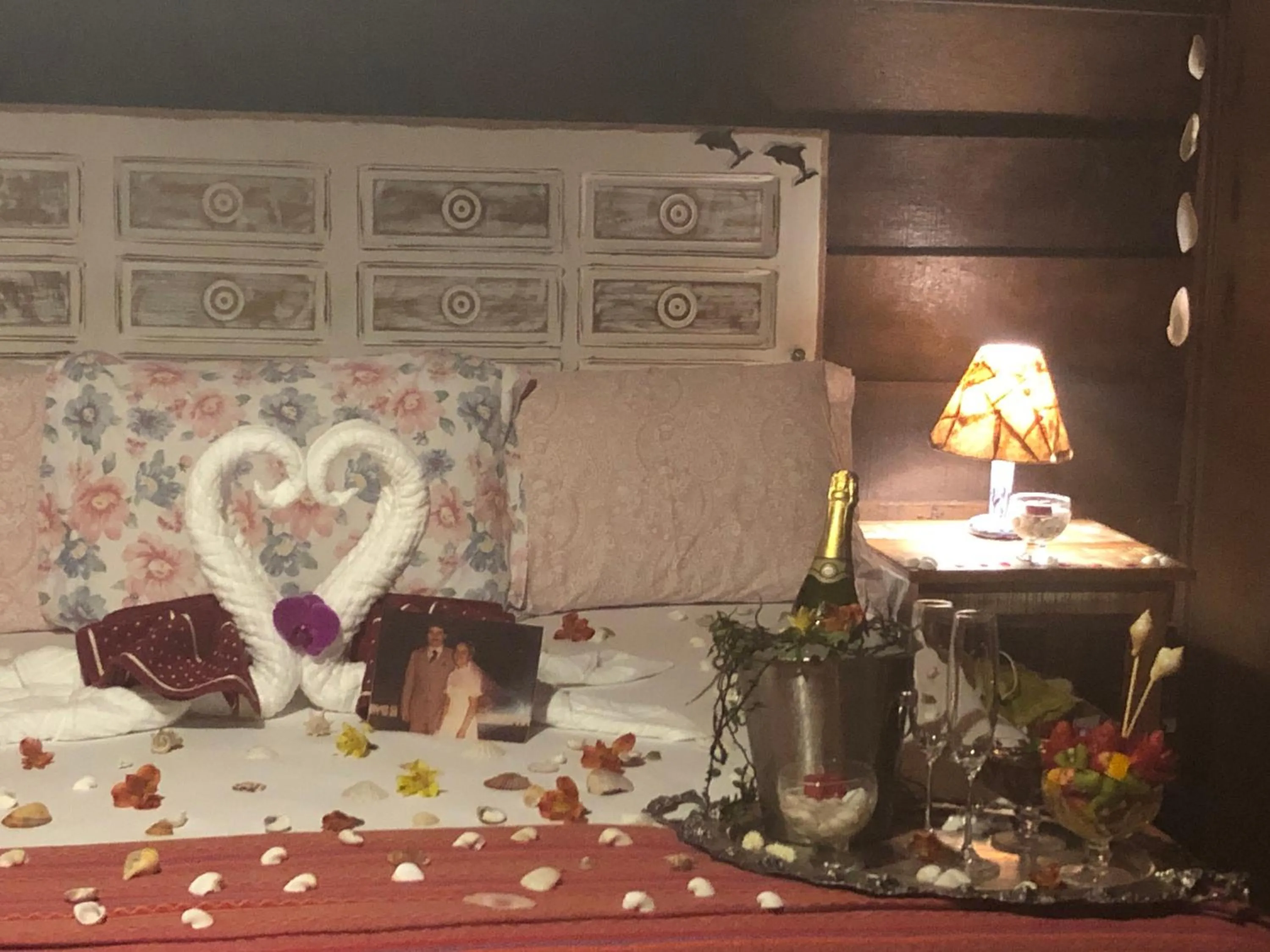 Bed in Hotel Pousada Praia do Farol