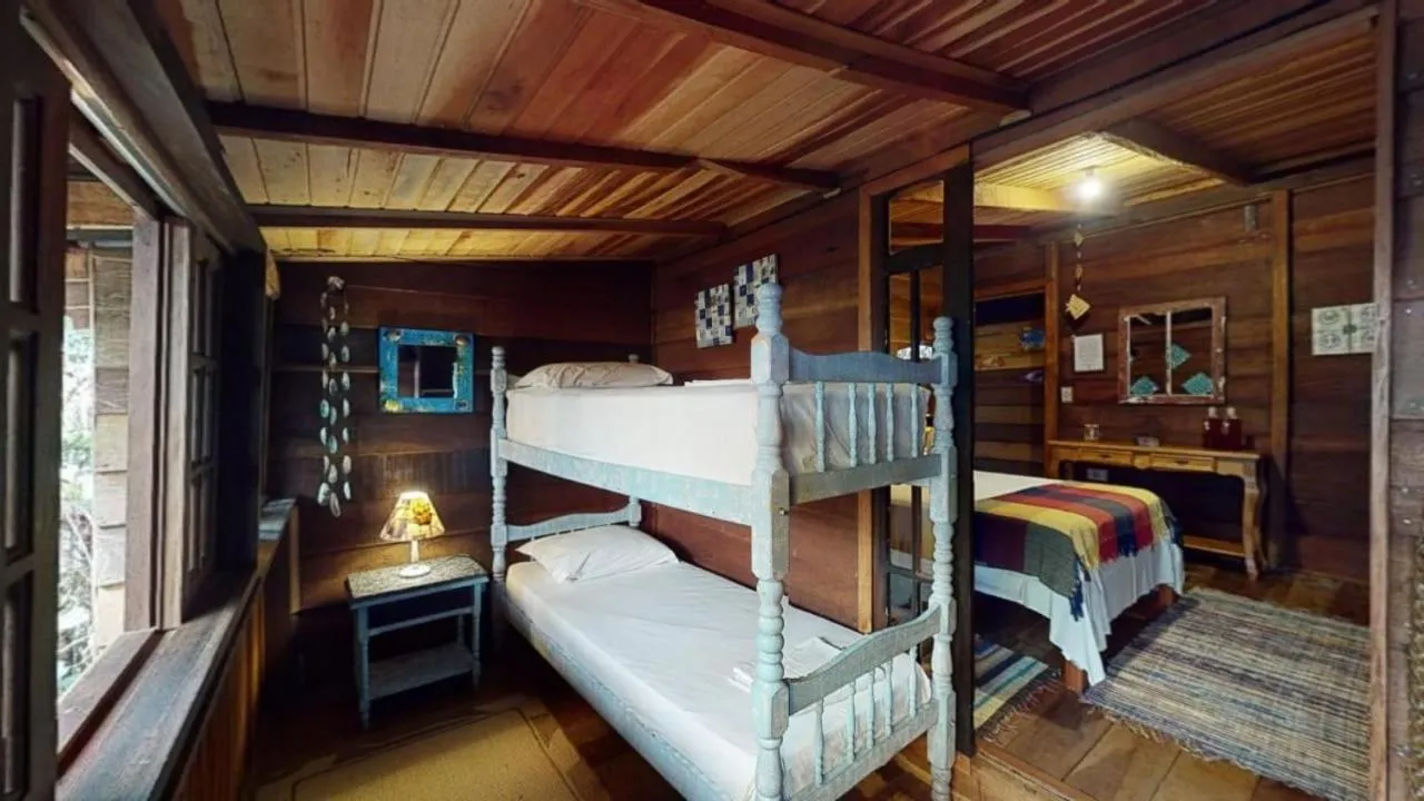 Bed in Hotel Pousada Praia do Farol