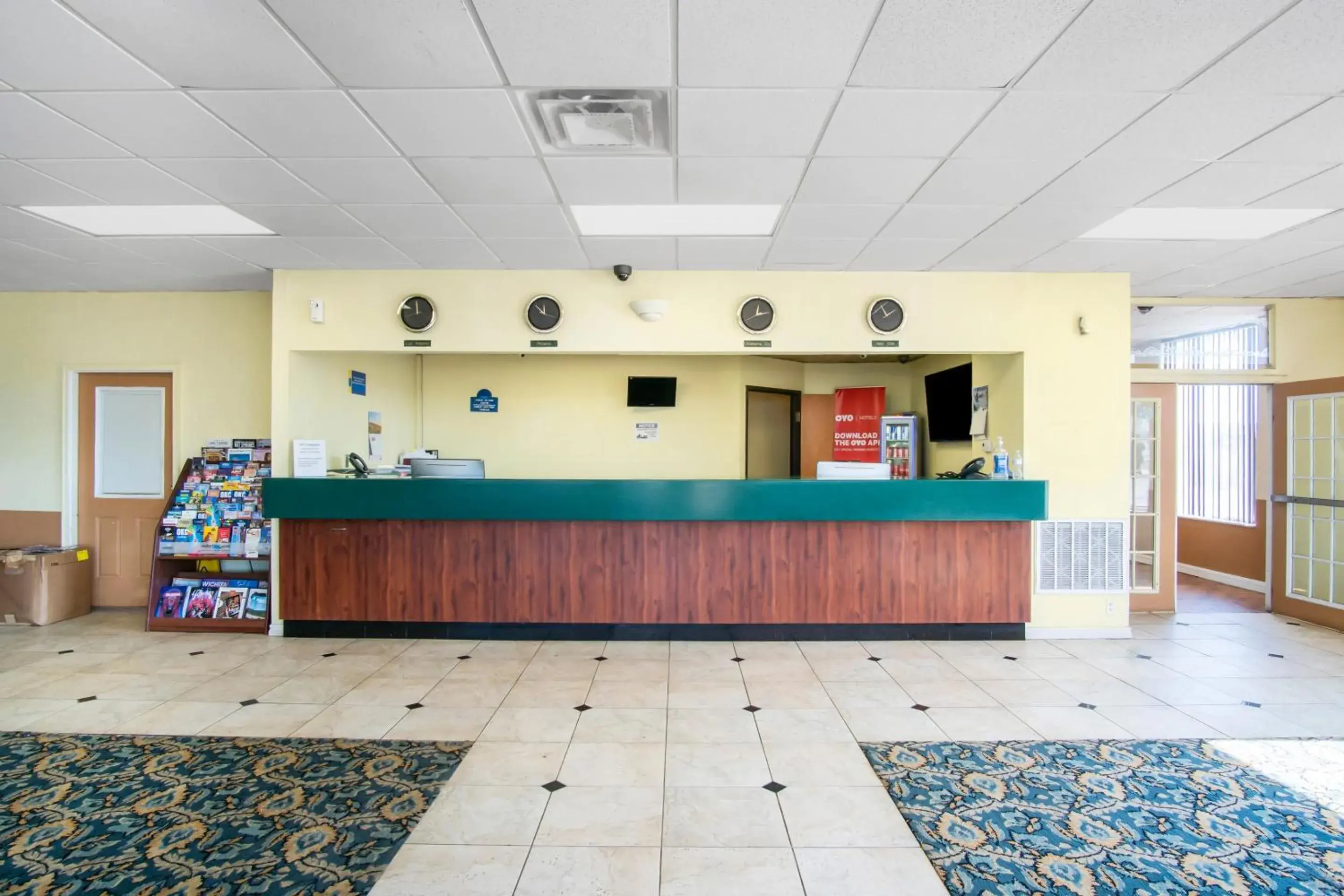 Lobby or reception in OYO Hotel Oklahoma City South I-35 and SE 29th Lobby or reception in OYO Hotel Oklahoma City South I-35 and SE 29th