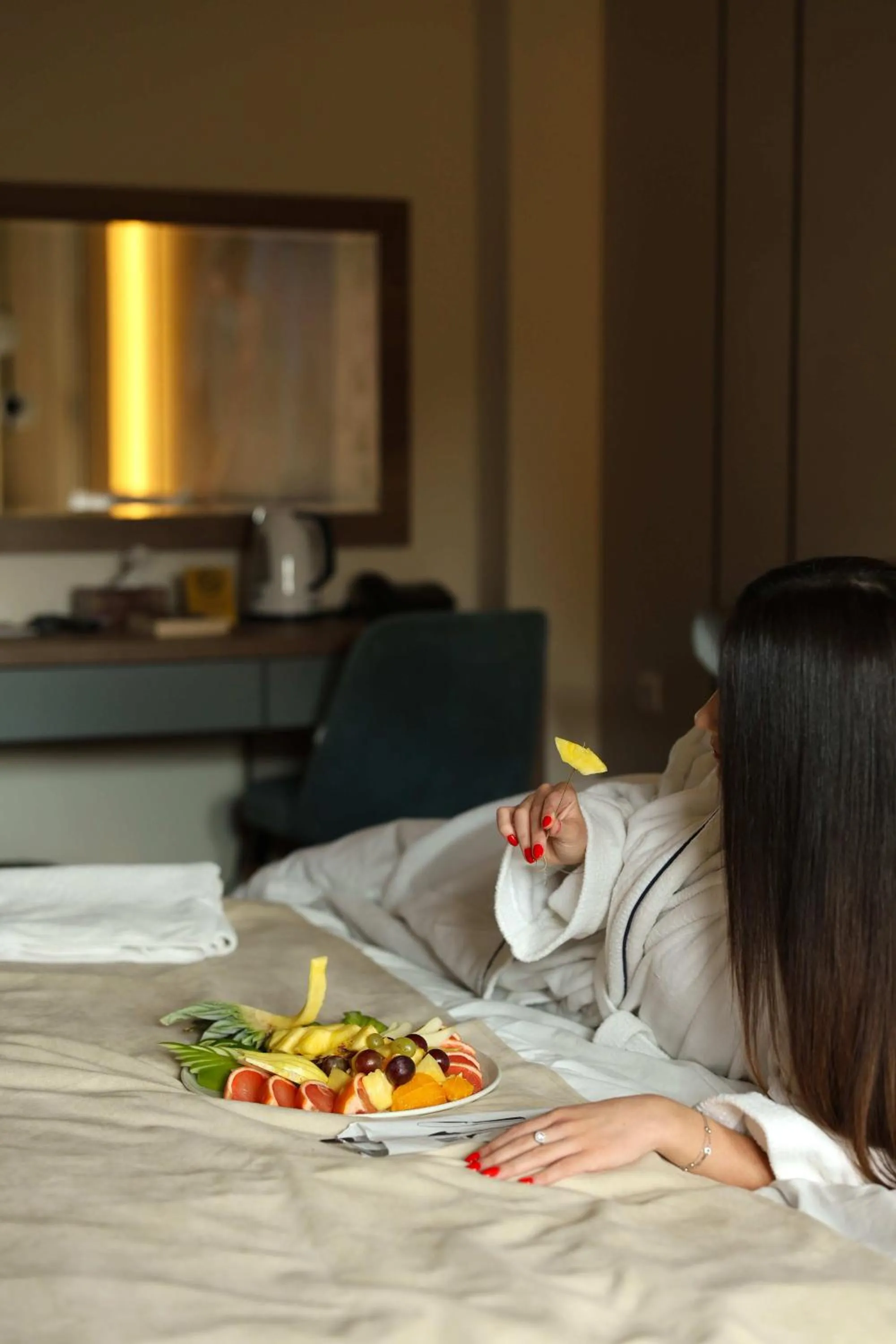 Bed in Hotel City IN