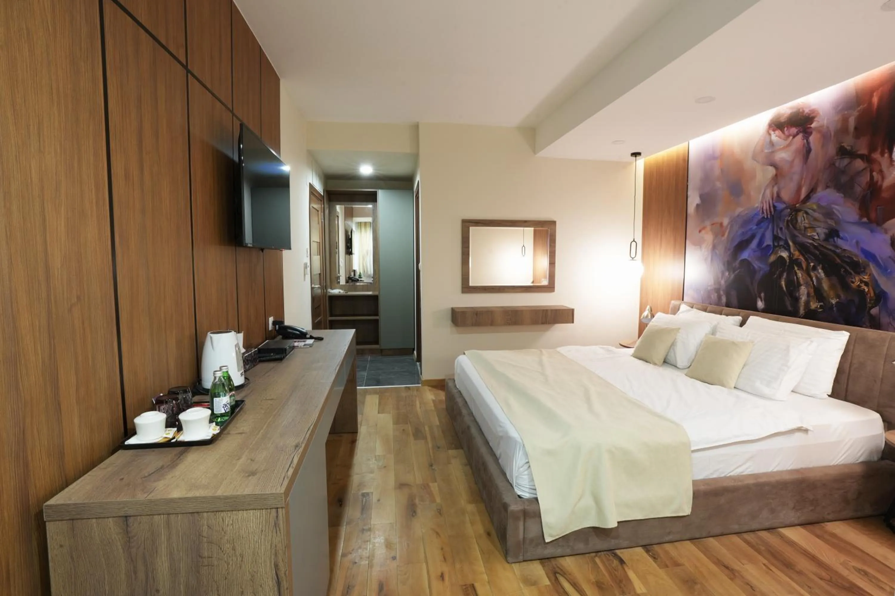 Bed in Hotel City IN