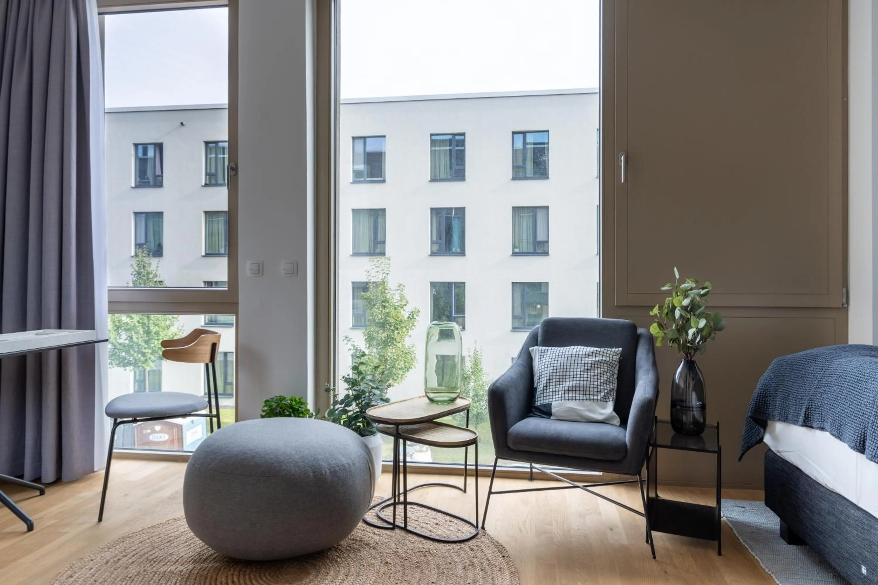 Bed in Limehome Potsdam Annemarie-Wolff-Platz