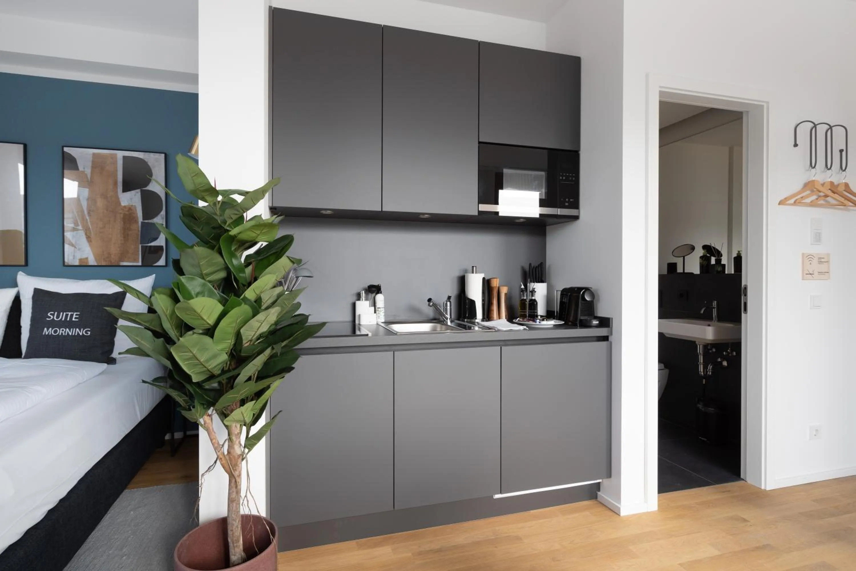 Coffee/tea facilities in Limehome Potsdam Annemarie-Wolff-Platz