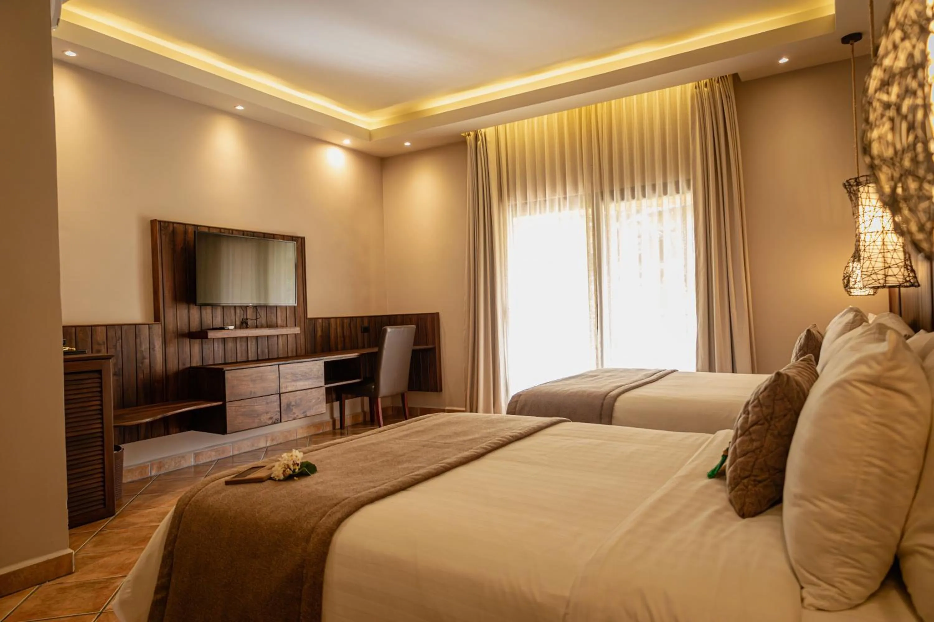 Bed in Valle Escondido Resort