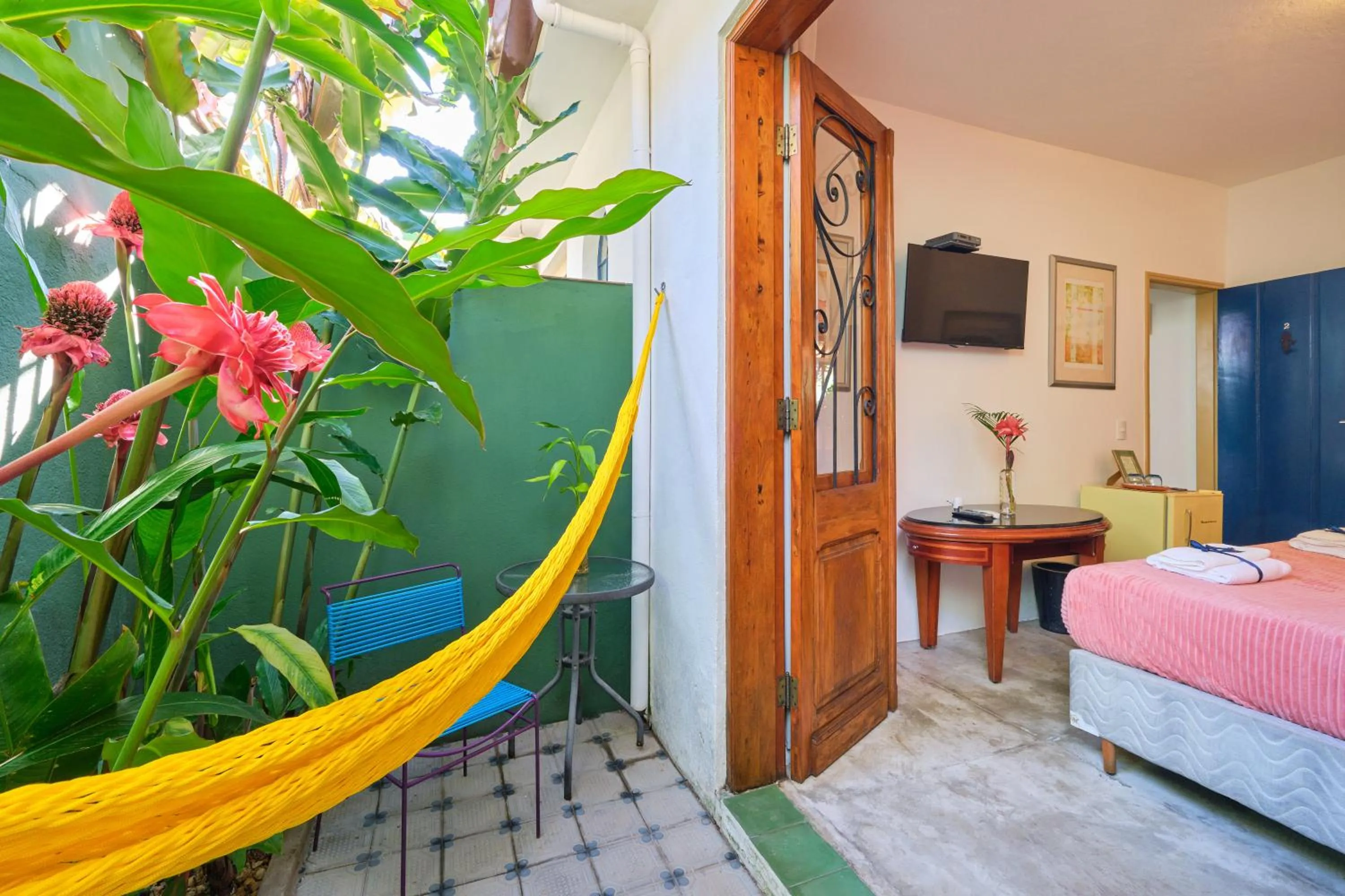 Bed in Pousada Pontal Gardens