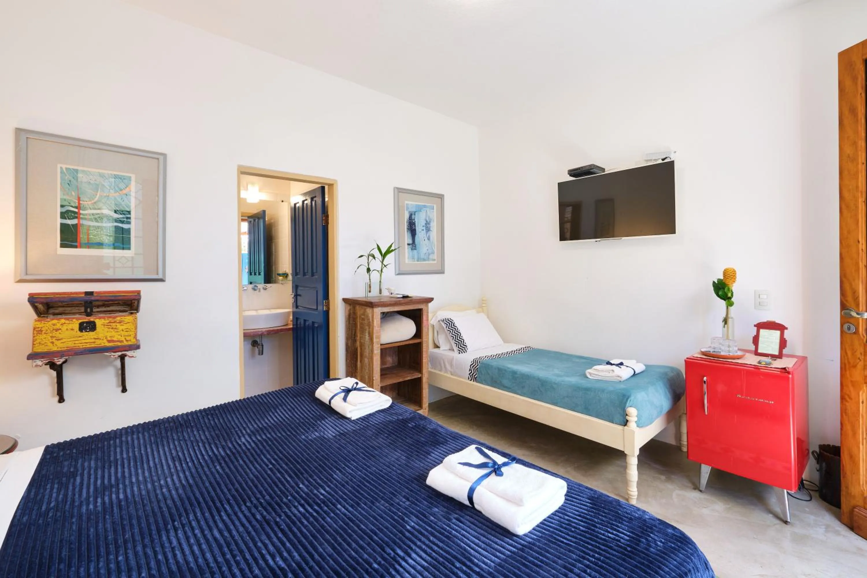 Bed in Pousada Pontal Gardens