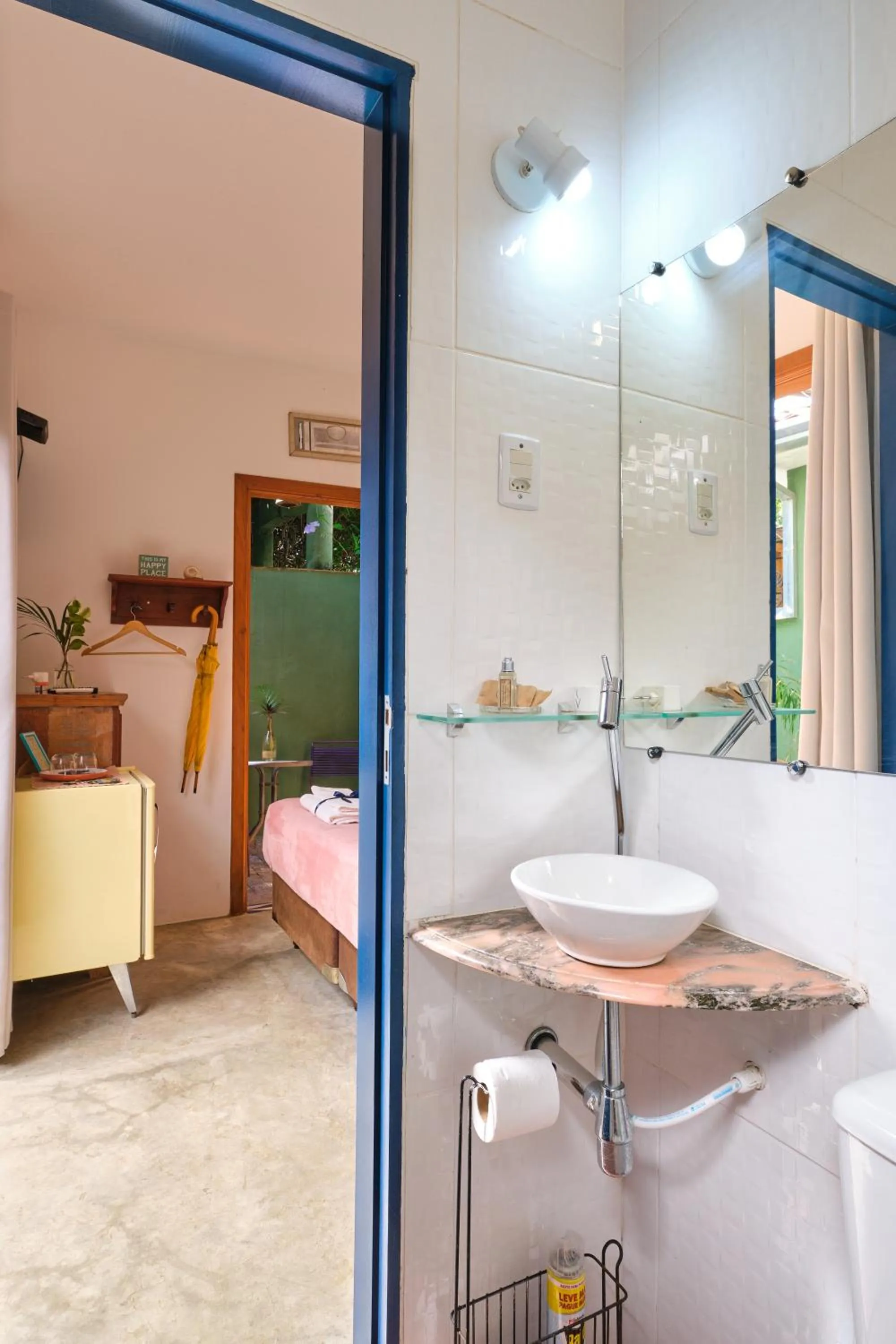 Bed in Pousada Pontal Gardens