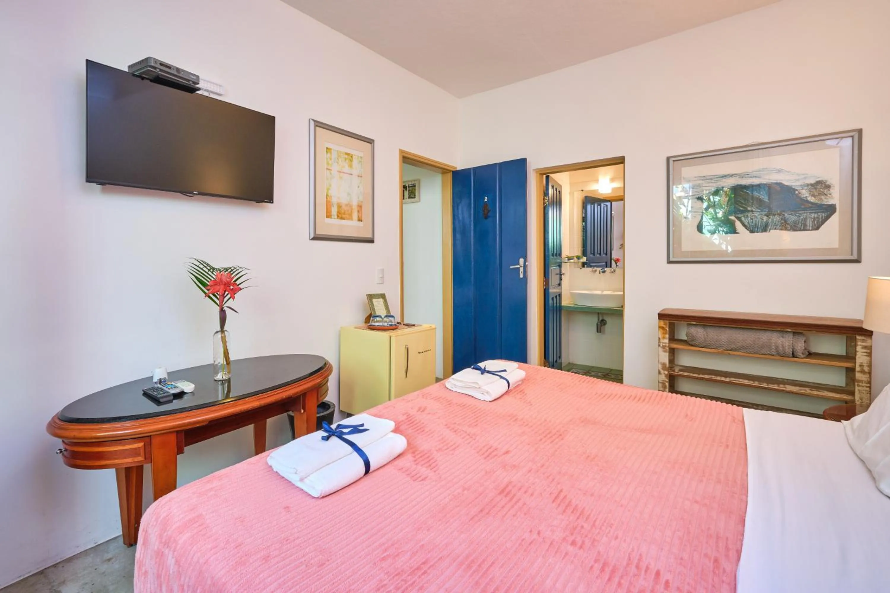 Bed in Pousada Pontal Gardens